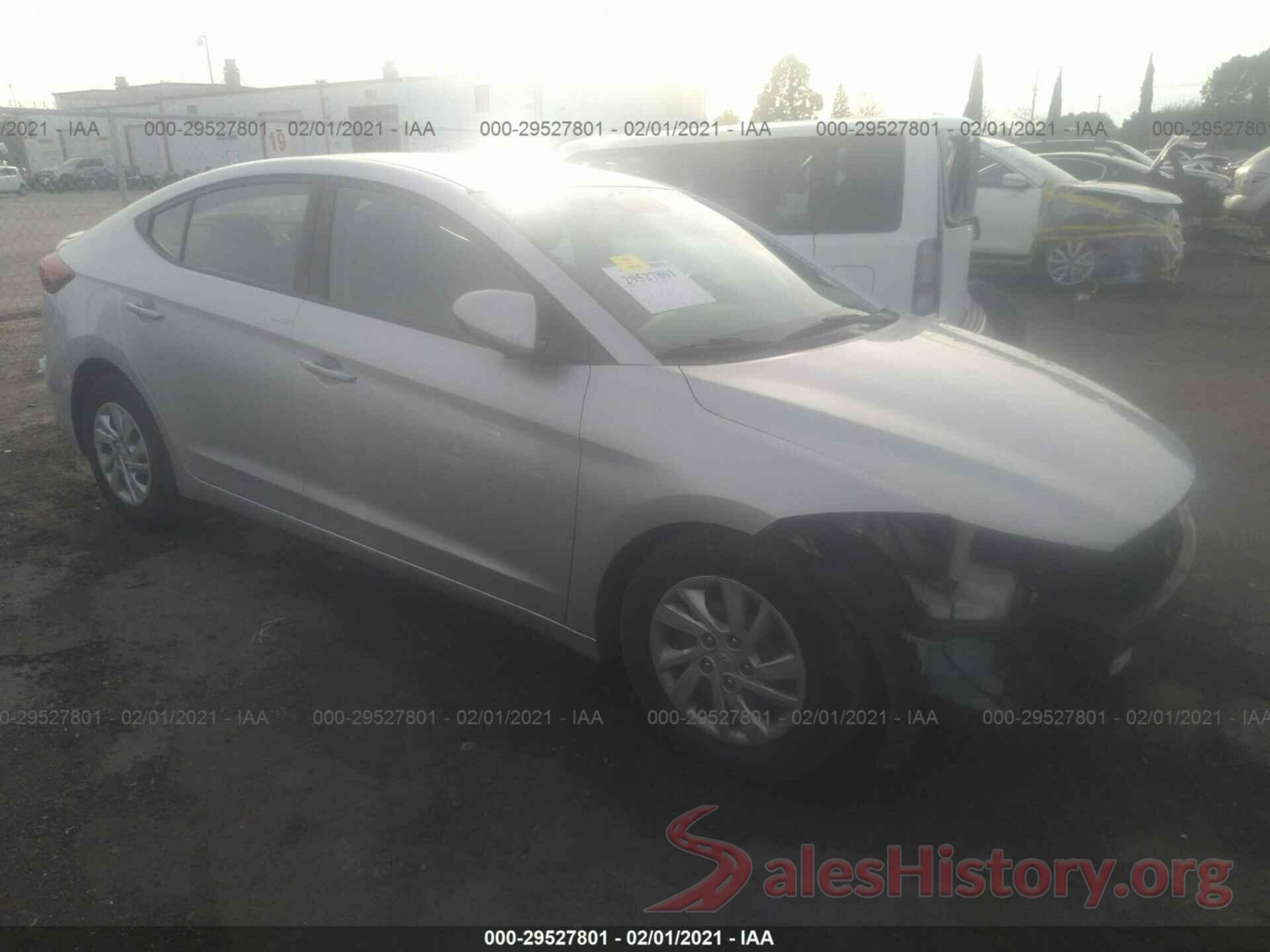 5NPD74LF3JH291604 2018 HYUNDAI ELANTRA