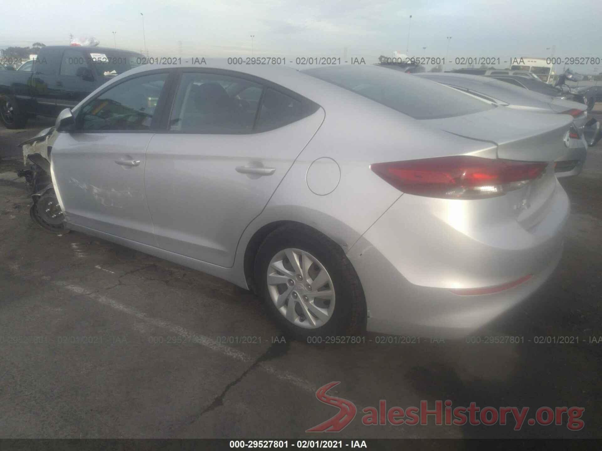 5NPD74LF3JH291604 2018 HYUNDAI ELANTRA