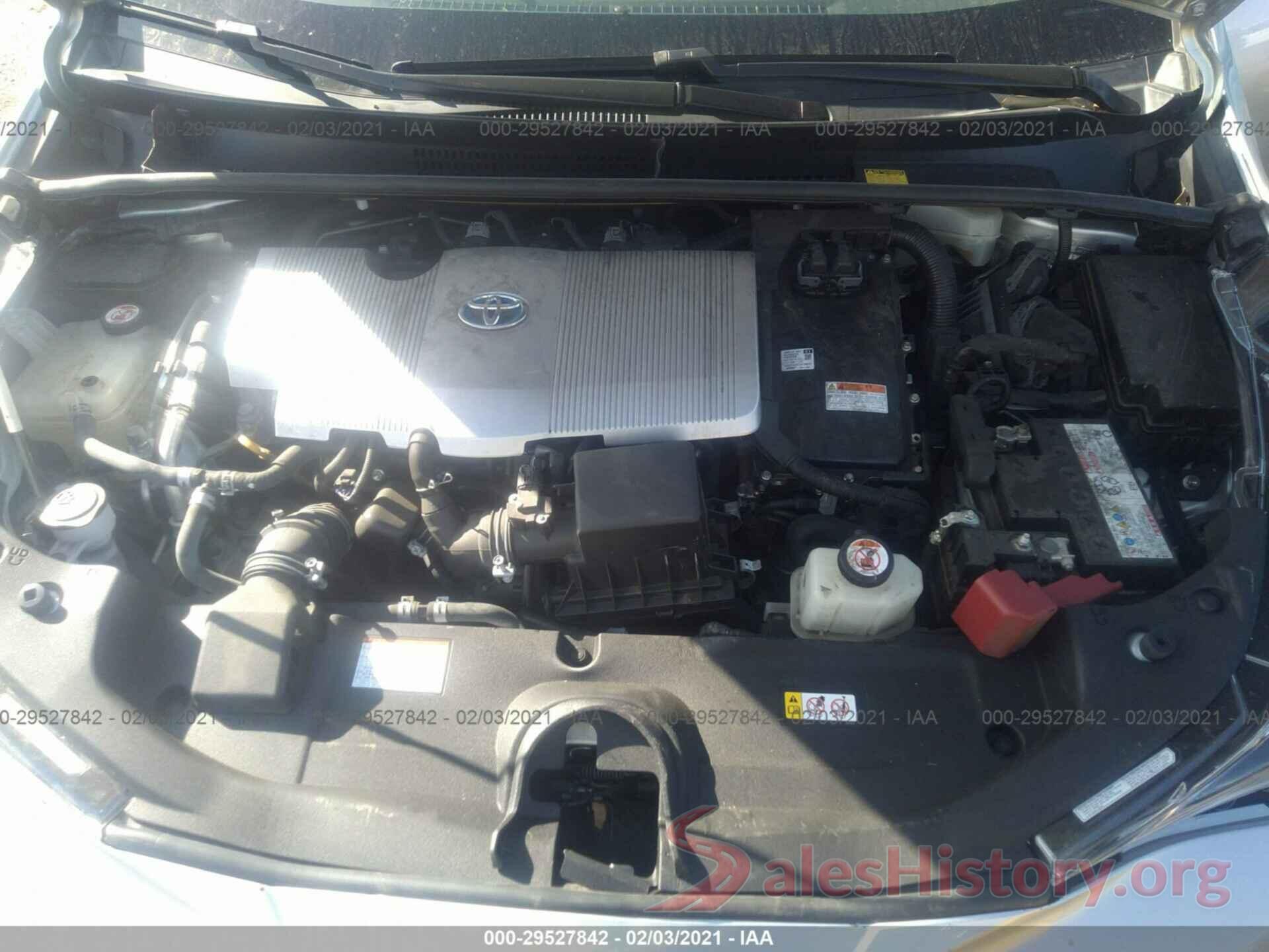 JTDKBRFU1H3048456 2017 TOYOTA PRIUS