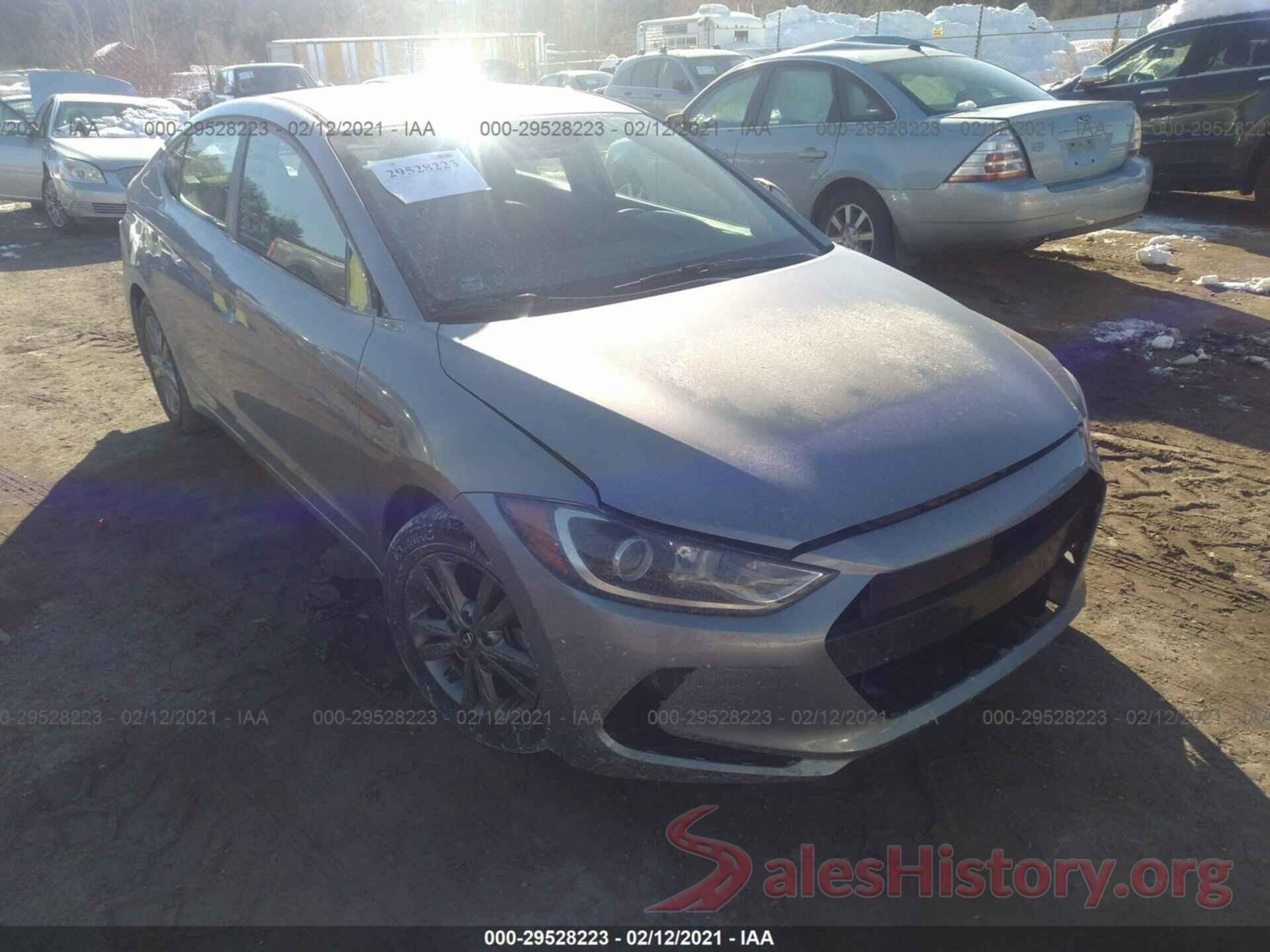 5NPD84LF4HH035205 2017 HYUNDAI ELANTRA