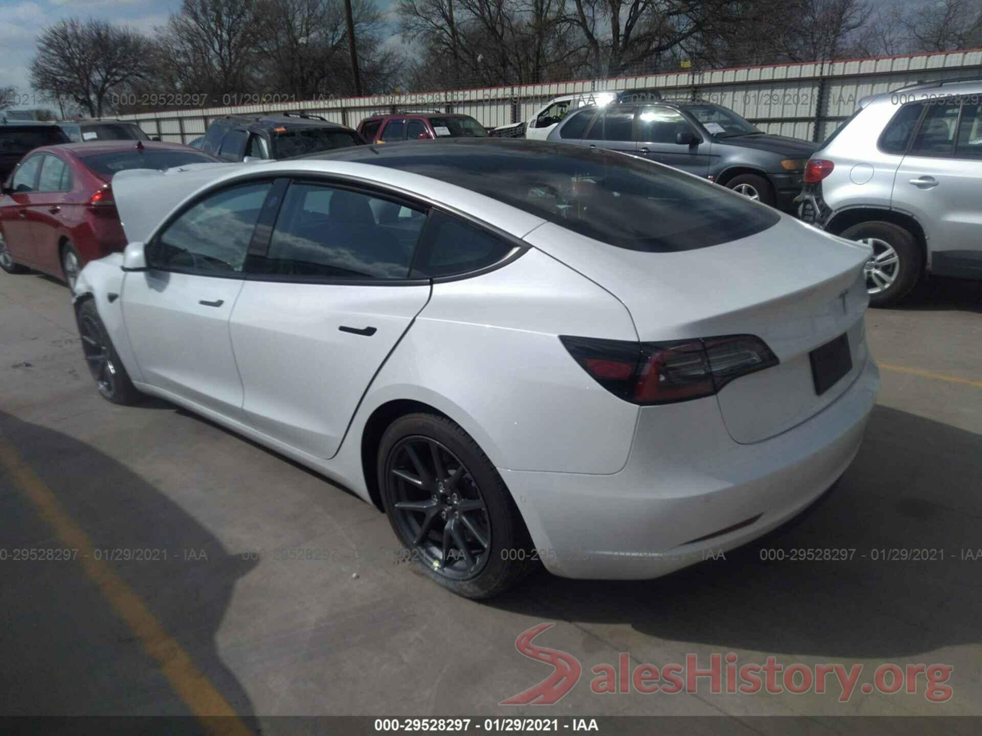 5YJ3E1EB5MF852883 2021 TESLA MODEL 3