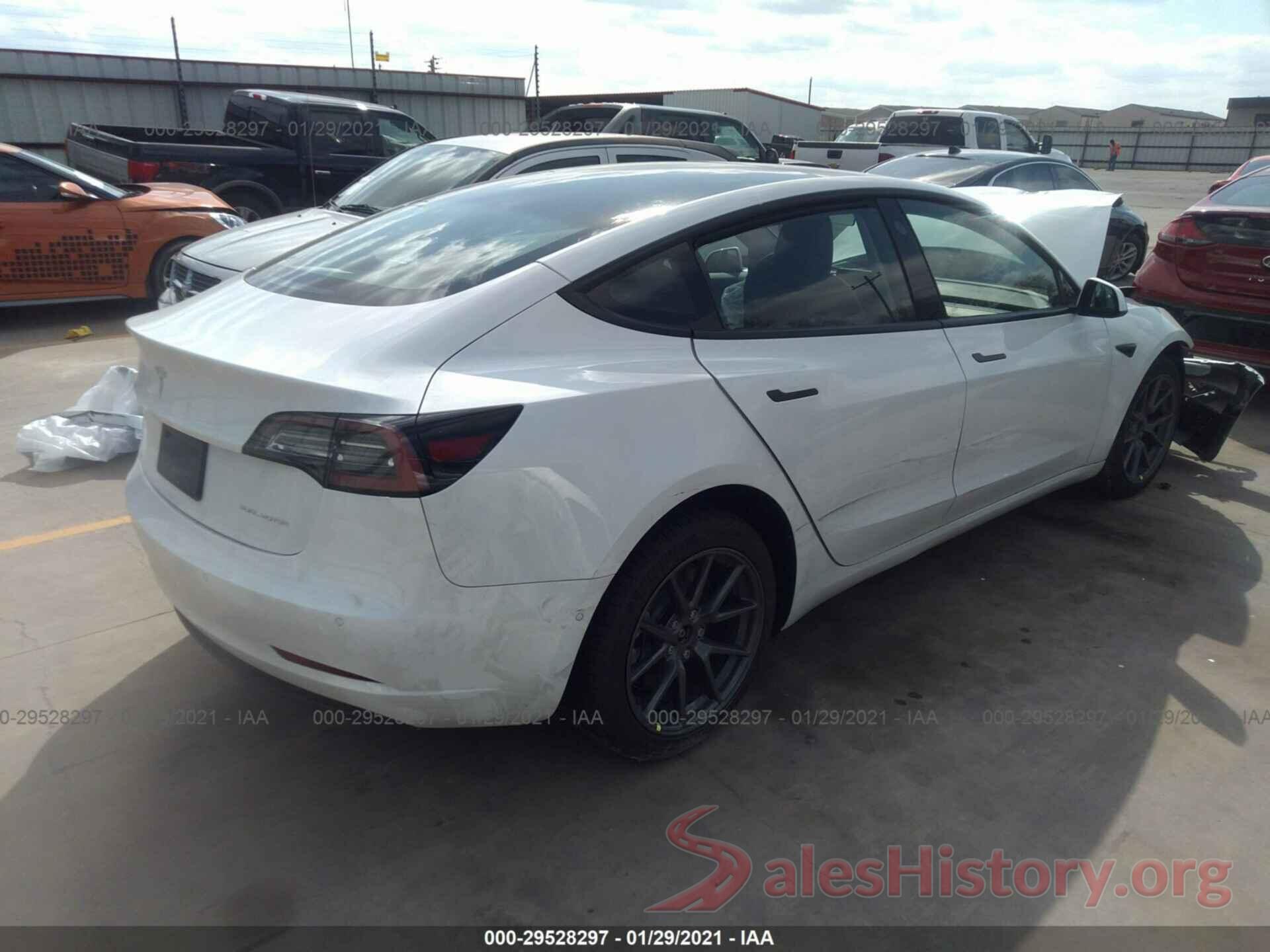 5YJ3E1EB5MF852883 2021 TESLA MODEL 3