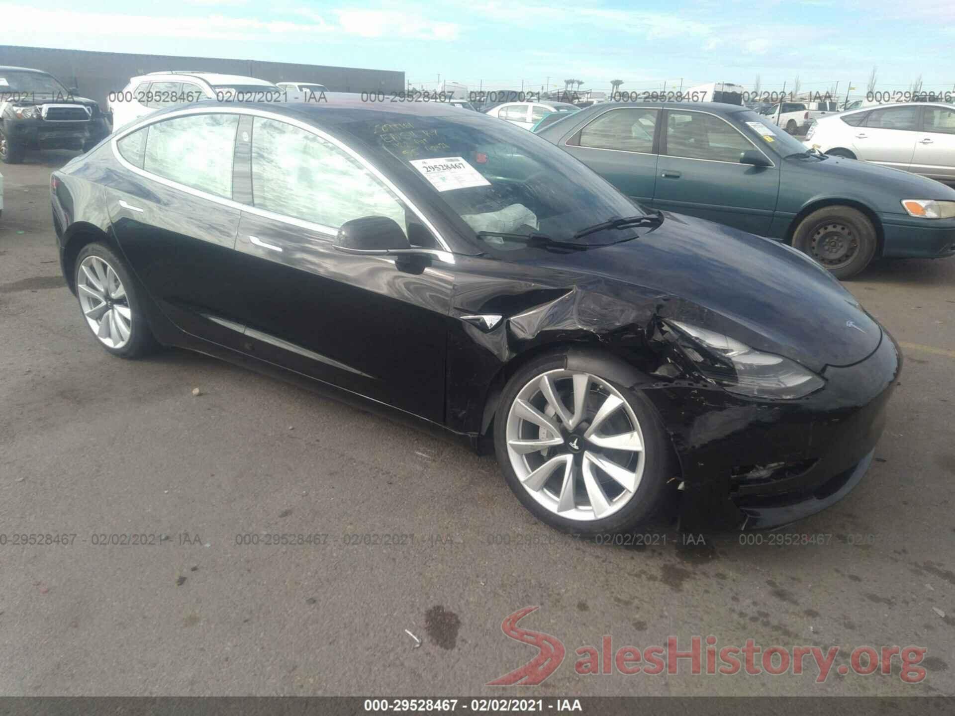 5YJ3E1EB0KF191969 2019 TESLA MODEL 3