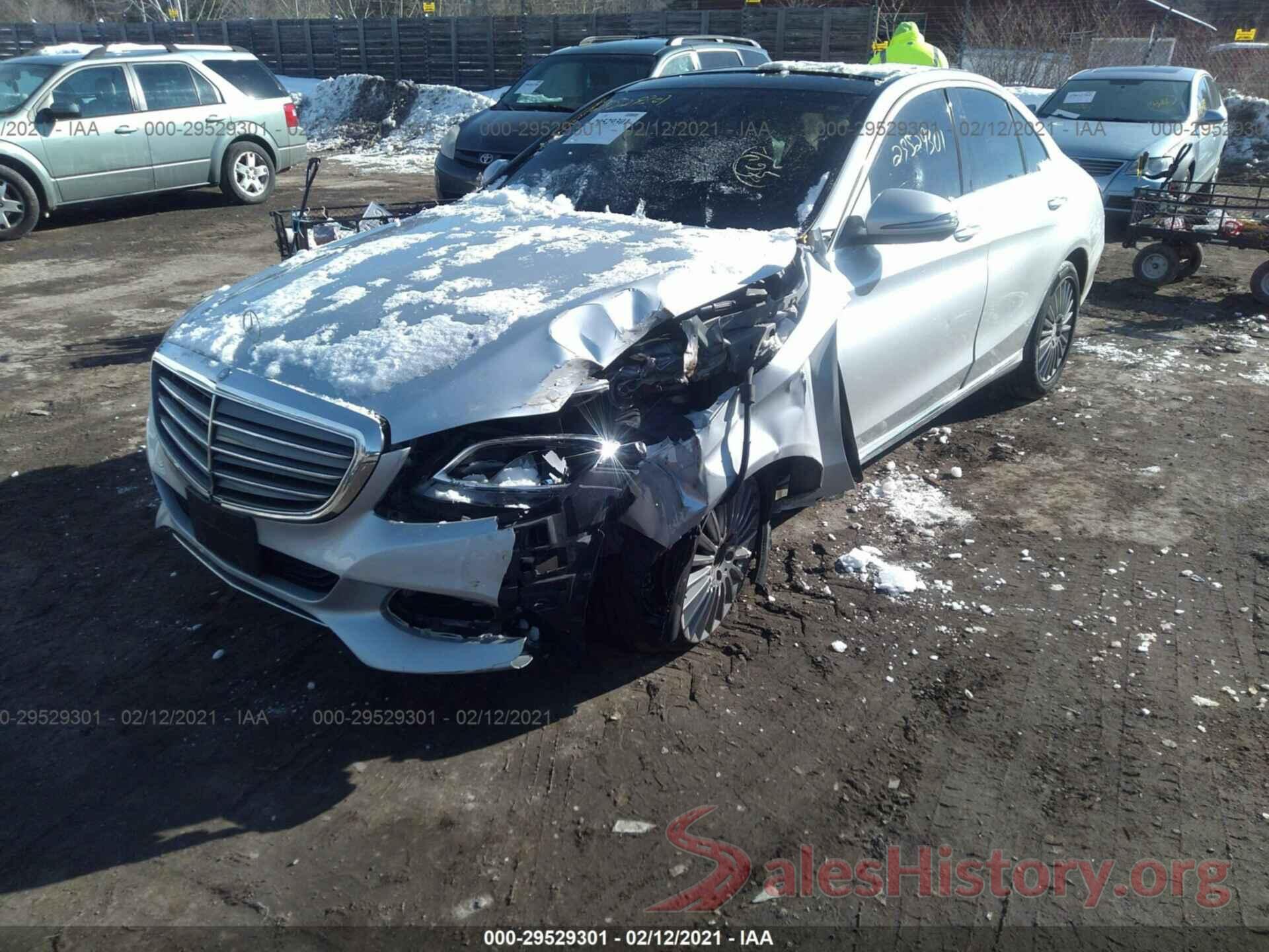 55SWF4KB1GU152684 2016 MERCEDES-BENZ C-CLASS