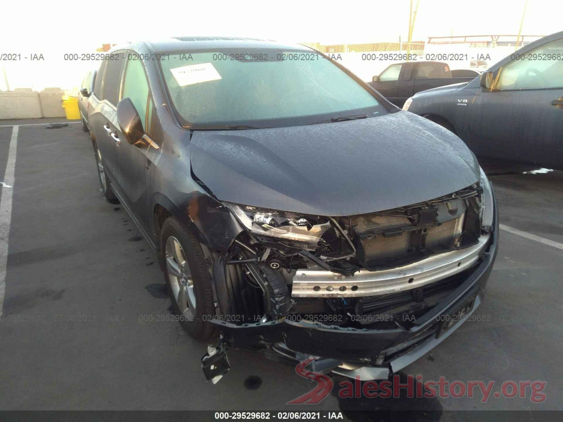 5FNRL6H76KB105360 2019 HONDA ODYSSEY