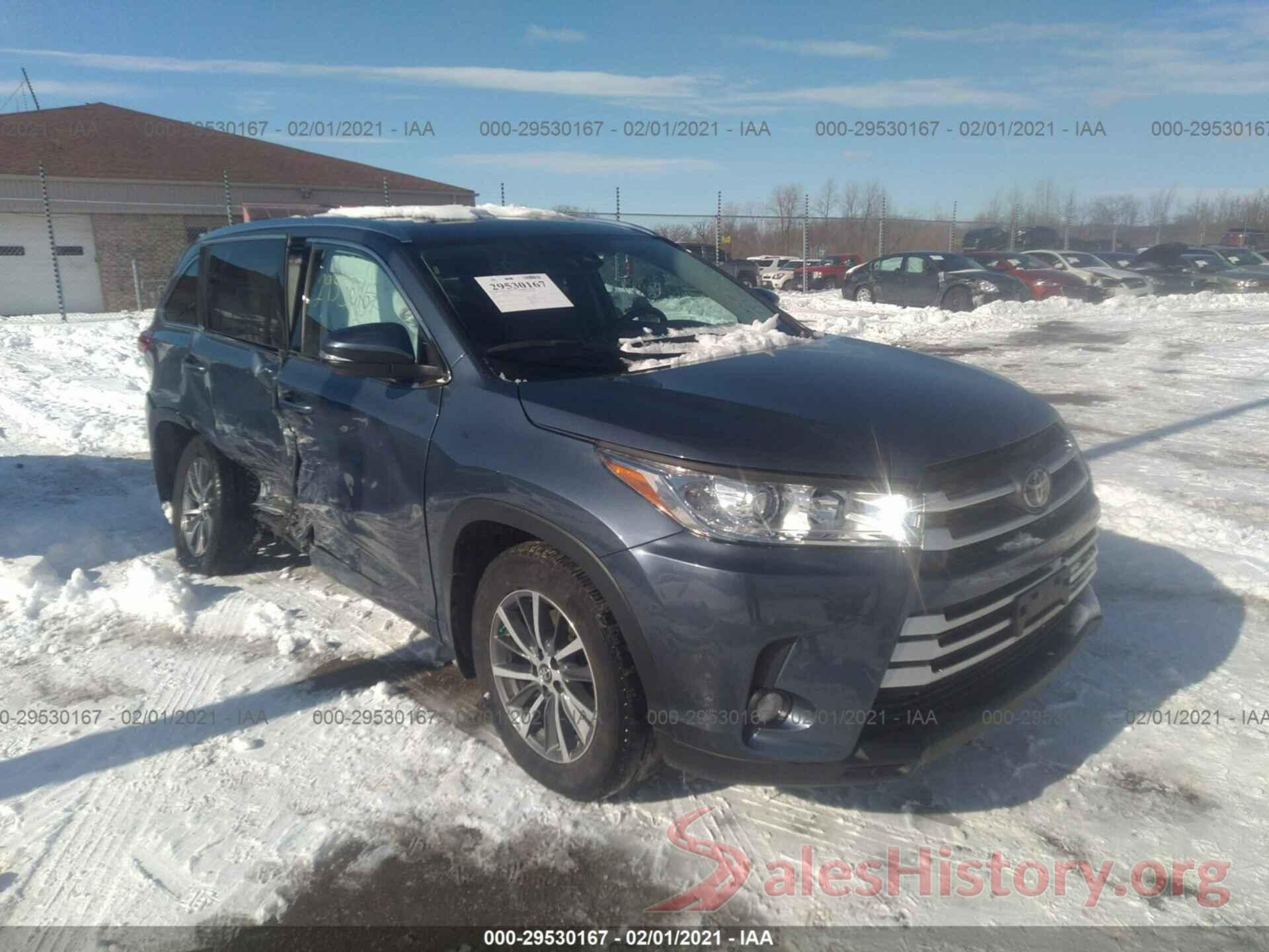 5TDJZRFH8HS518748 2017 TOYOTA HIGHLANDER