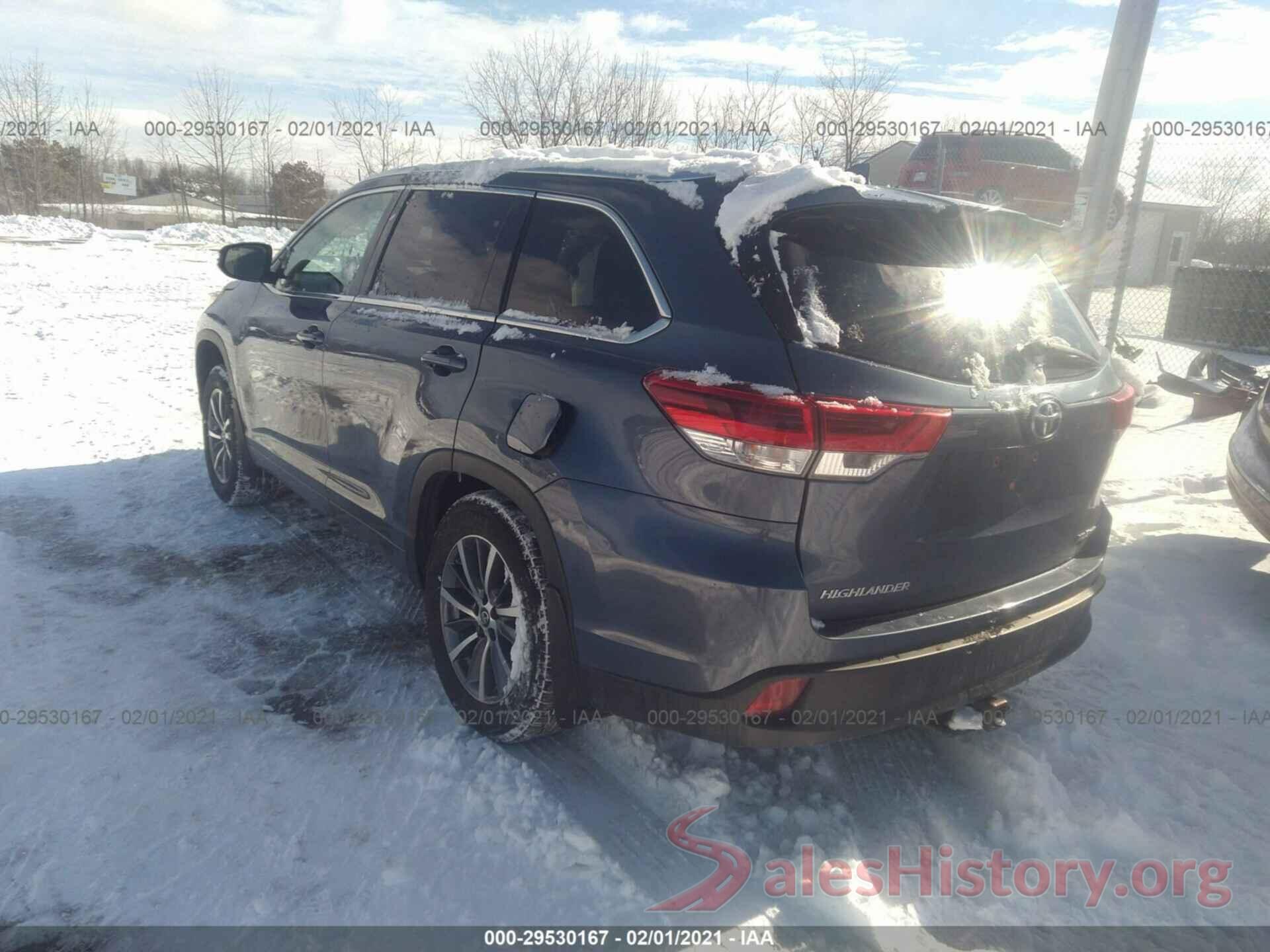 5TDJZRFH8HS518748 2017 TOYOTA HIGHLANDER