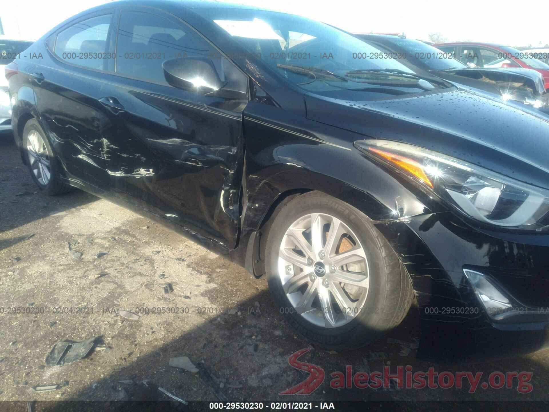 KMHDH4AE2GU588560 2016 HYUNDAI ELANTRA