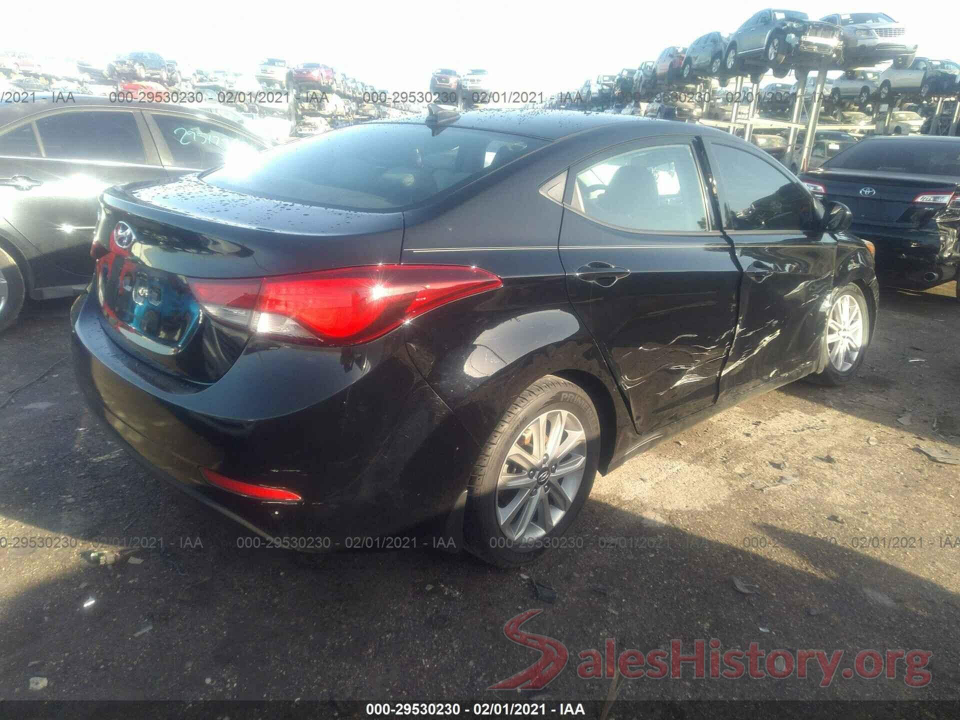 KMHDH4AE2GU588560 2016 HYUNDAI ELANTRA