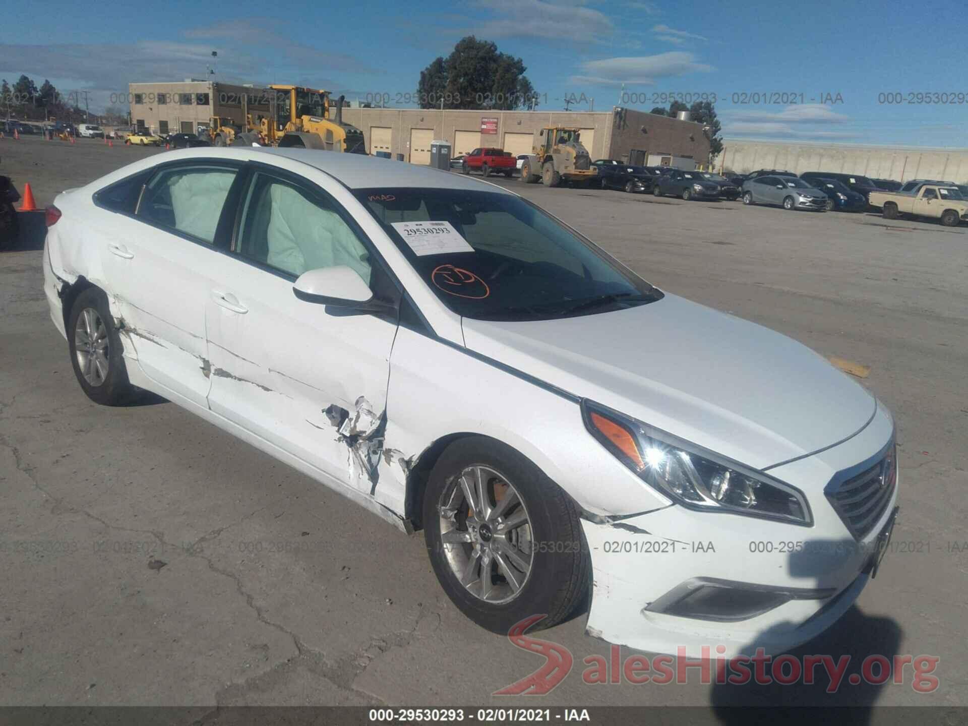 5NPE24AF0HH527187 2017 HYUNDAI SONATA