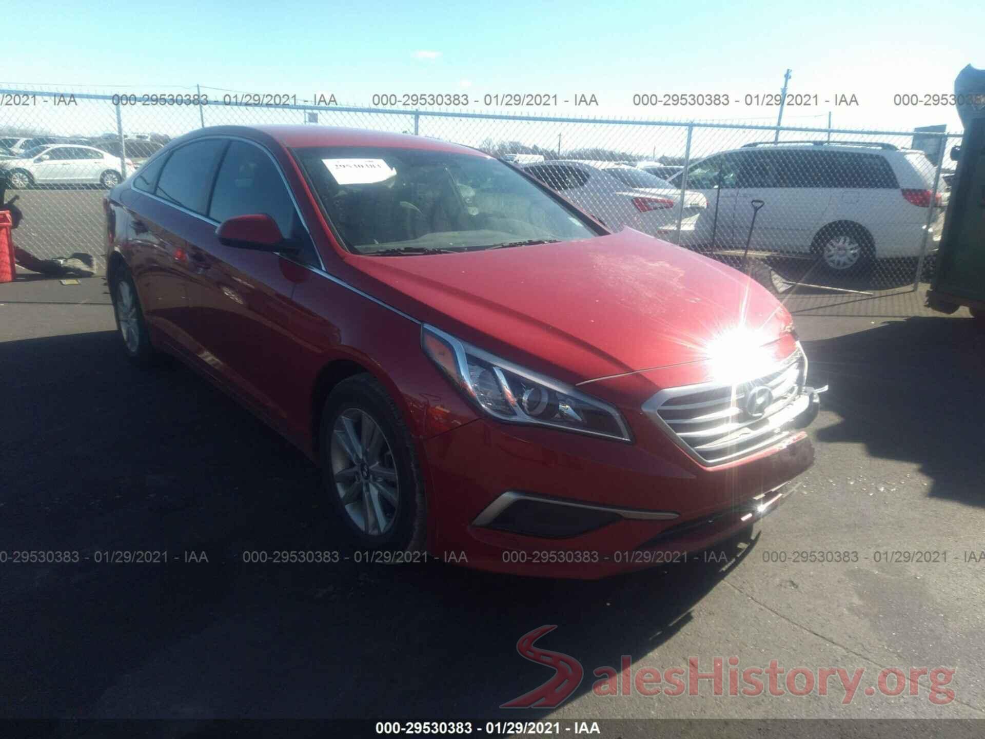 5NPE24AF6HH454195 2017 HYUNDAI SONATA