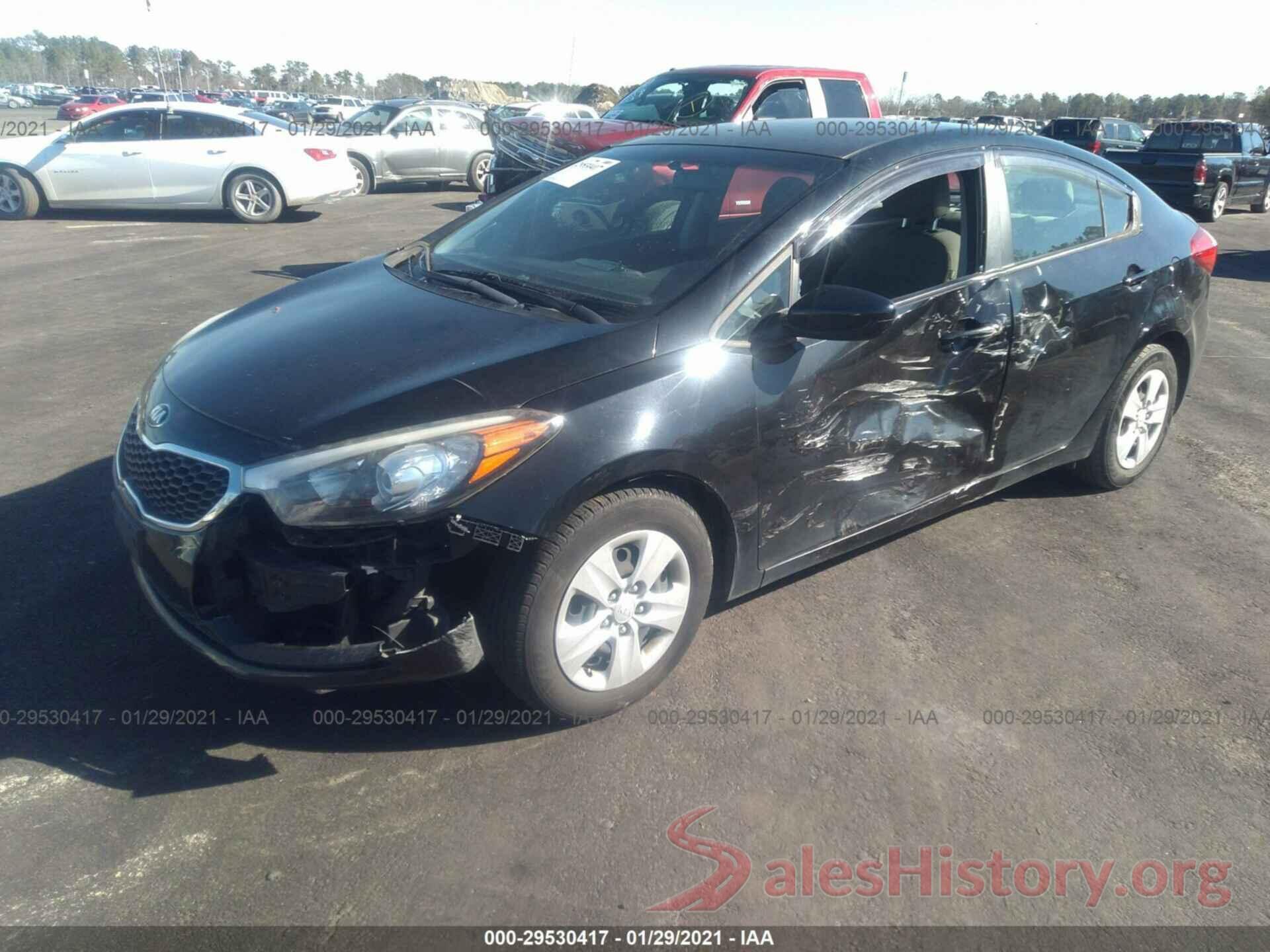 KNAFK4A62G5542581 2016 KIA FORTE