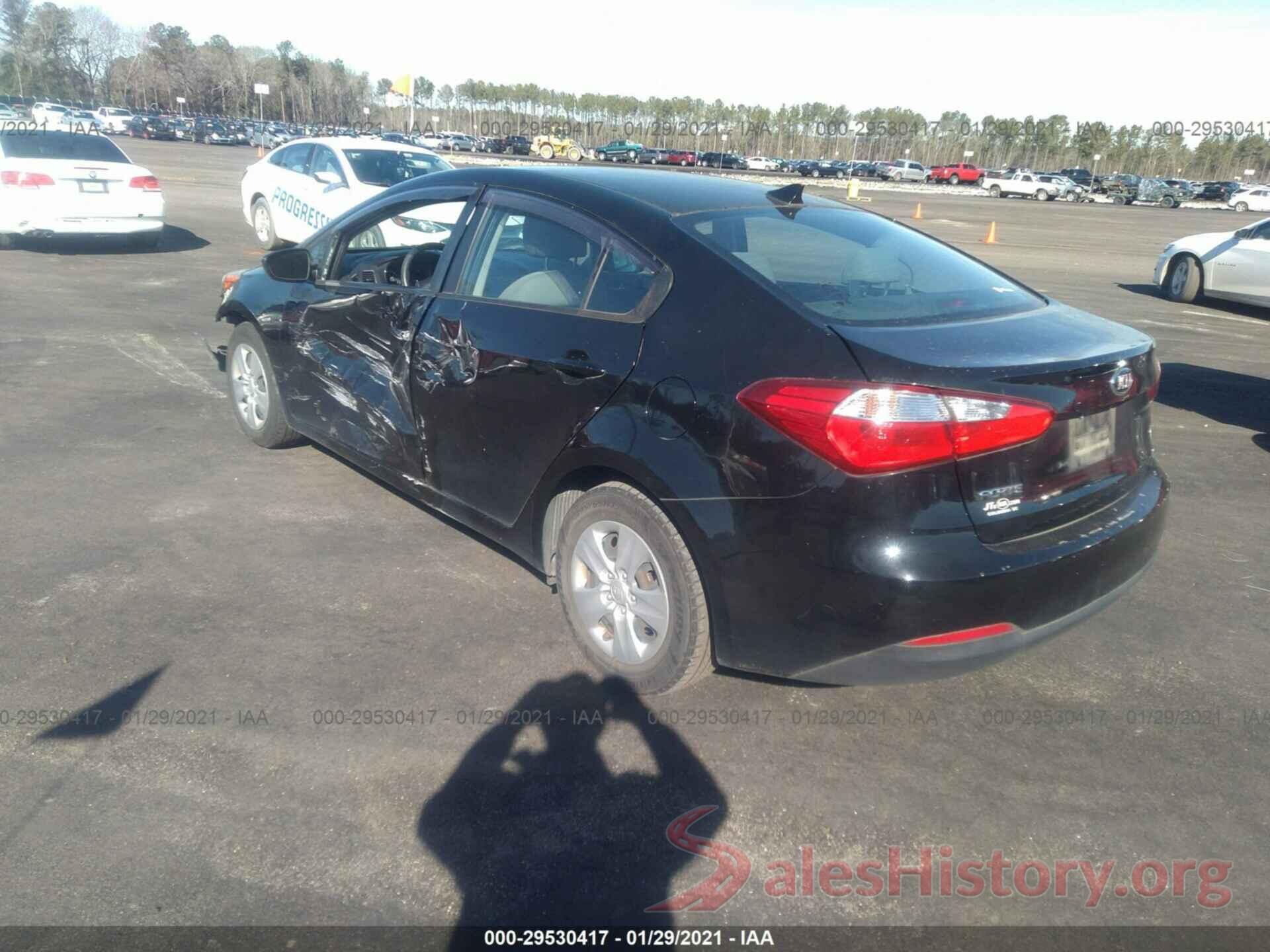 KNAFK4A62G5542581 2016 KIA FORTE