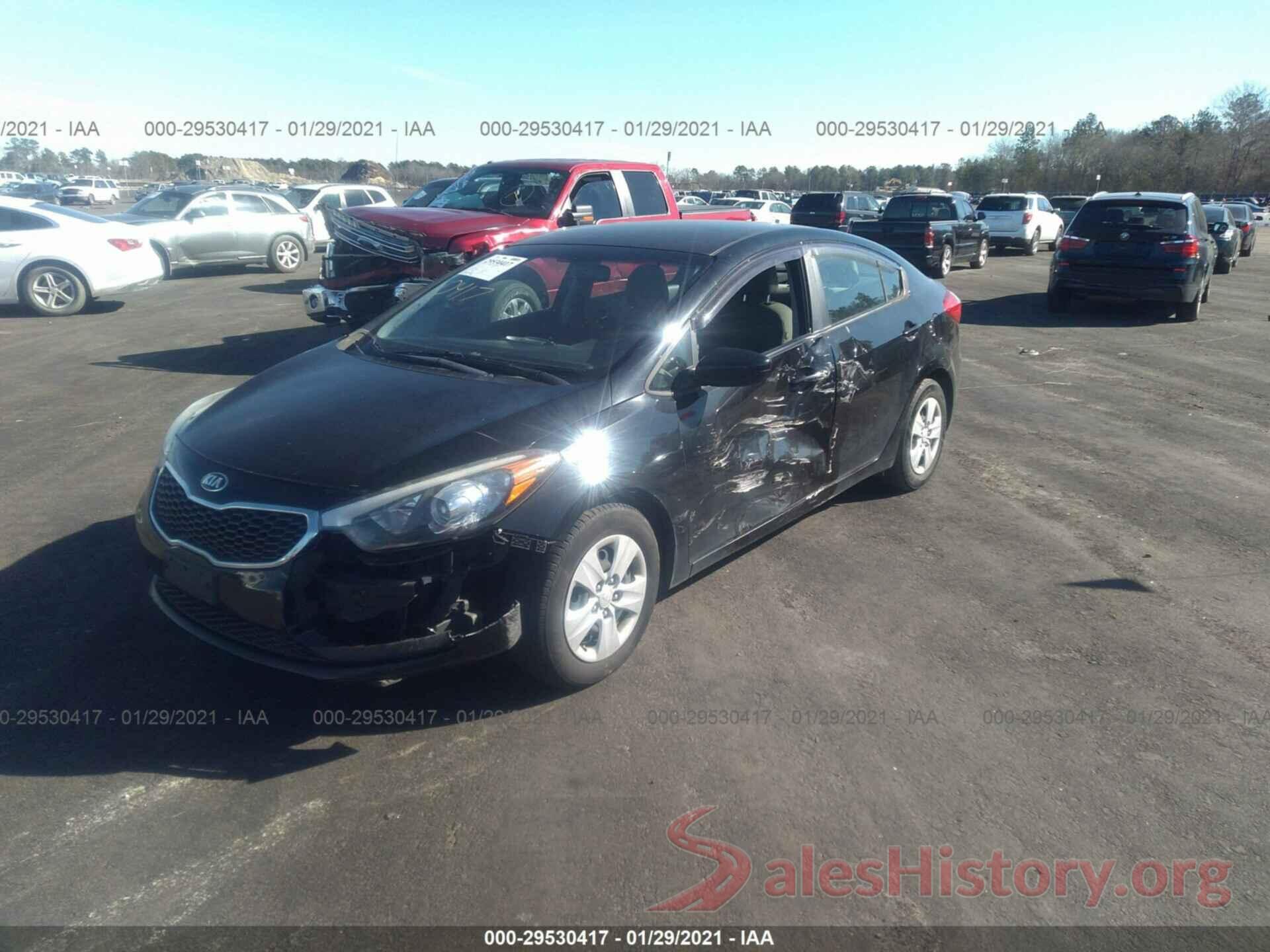 KNAFK4A62G5542581 2016 KIA FORTE