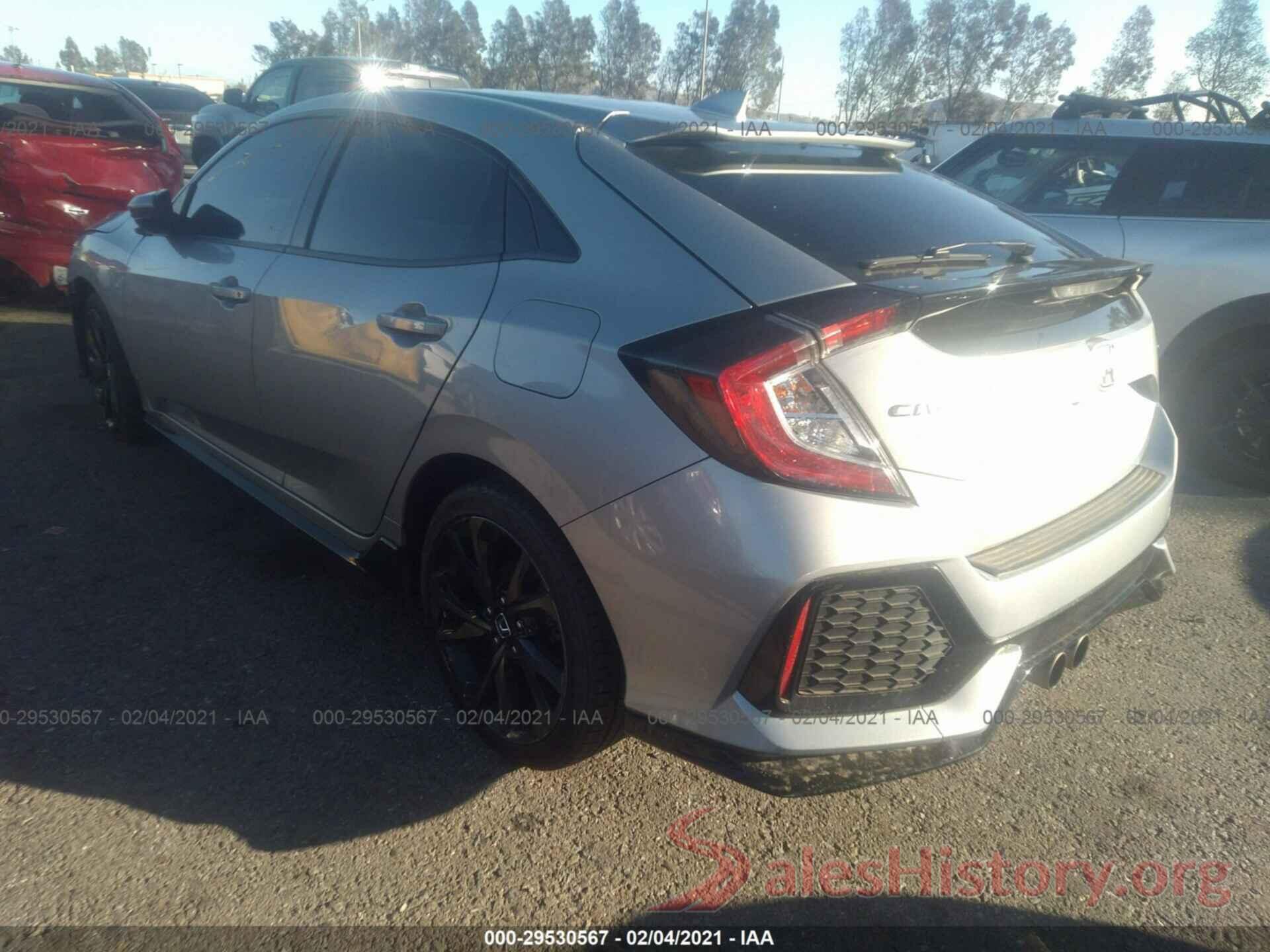 SHHFK7H42JU414001 2018 HONDA CIVIC HATCHBACK