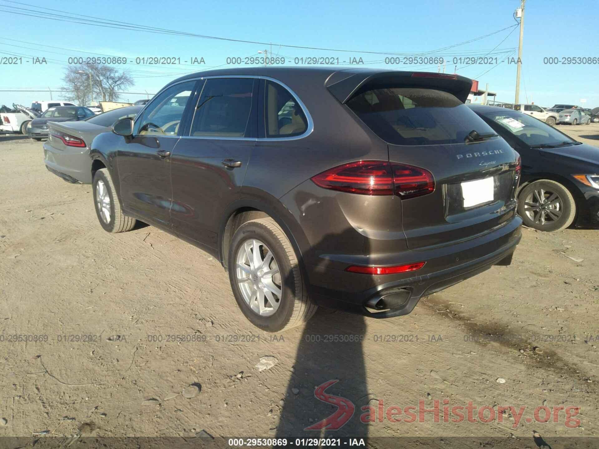 WP1AA2A27GLA08021 2016 PORSCHE CAYENNE