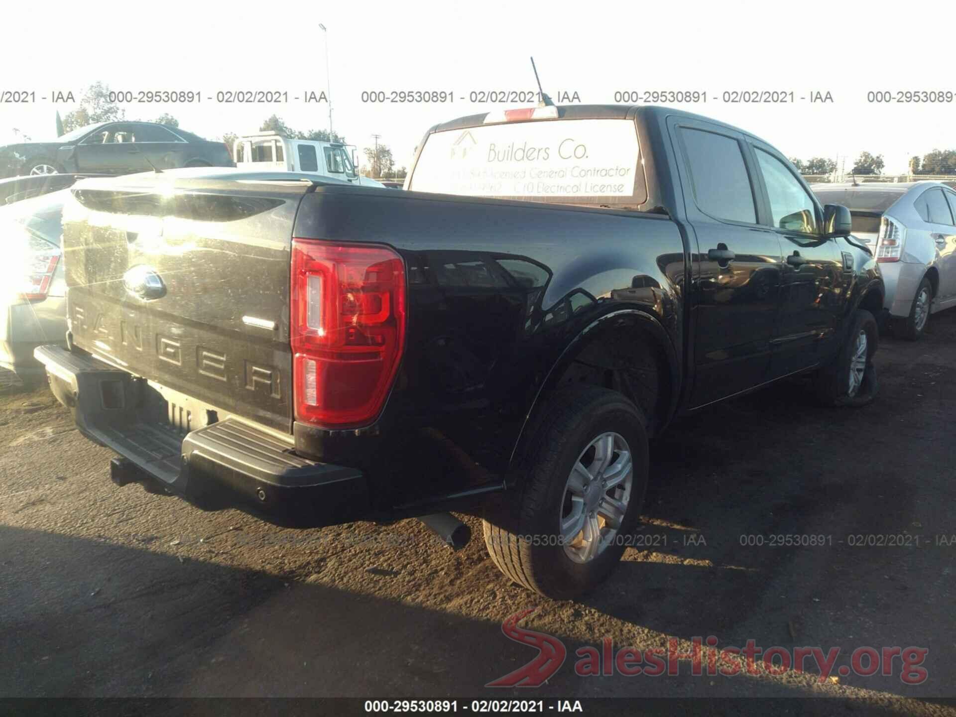 1FTER4EH4KLA38351 2019 FORD RANGER