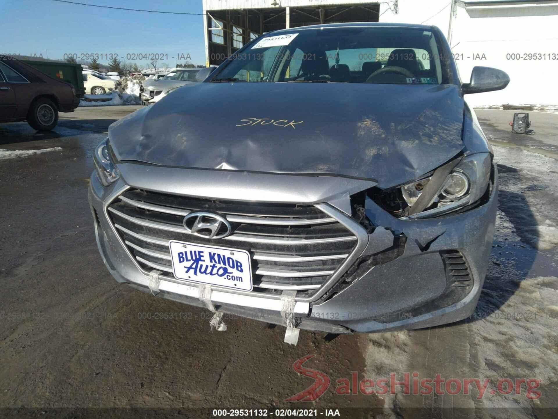 5NPD84LF7HH169285 2017 HYUNDAI ELANTRA