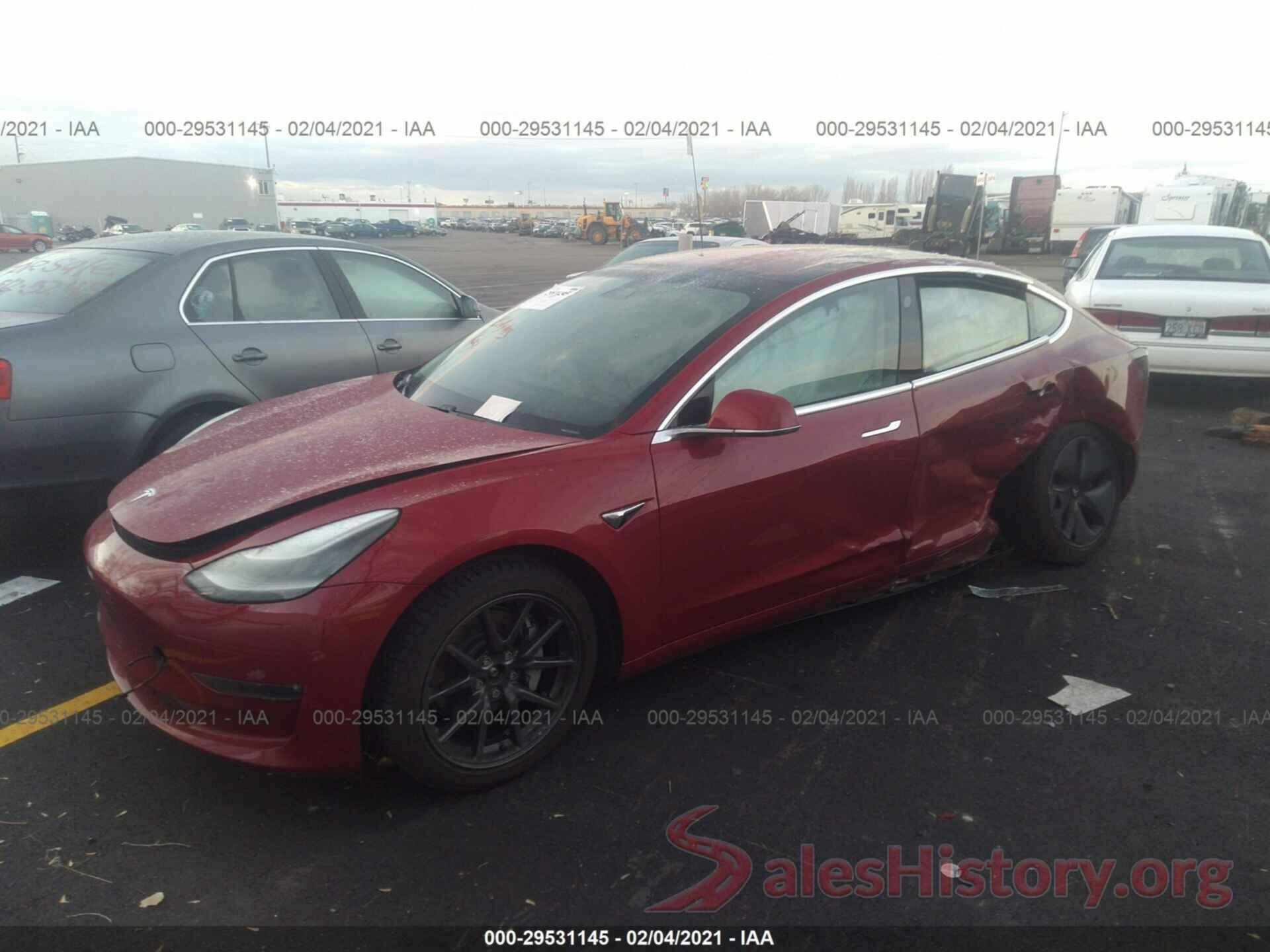 5YJ3E1EB5JF086018 2018 TESLA MODEL 3