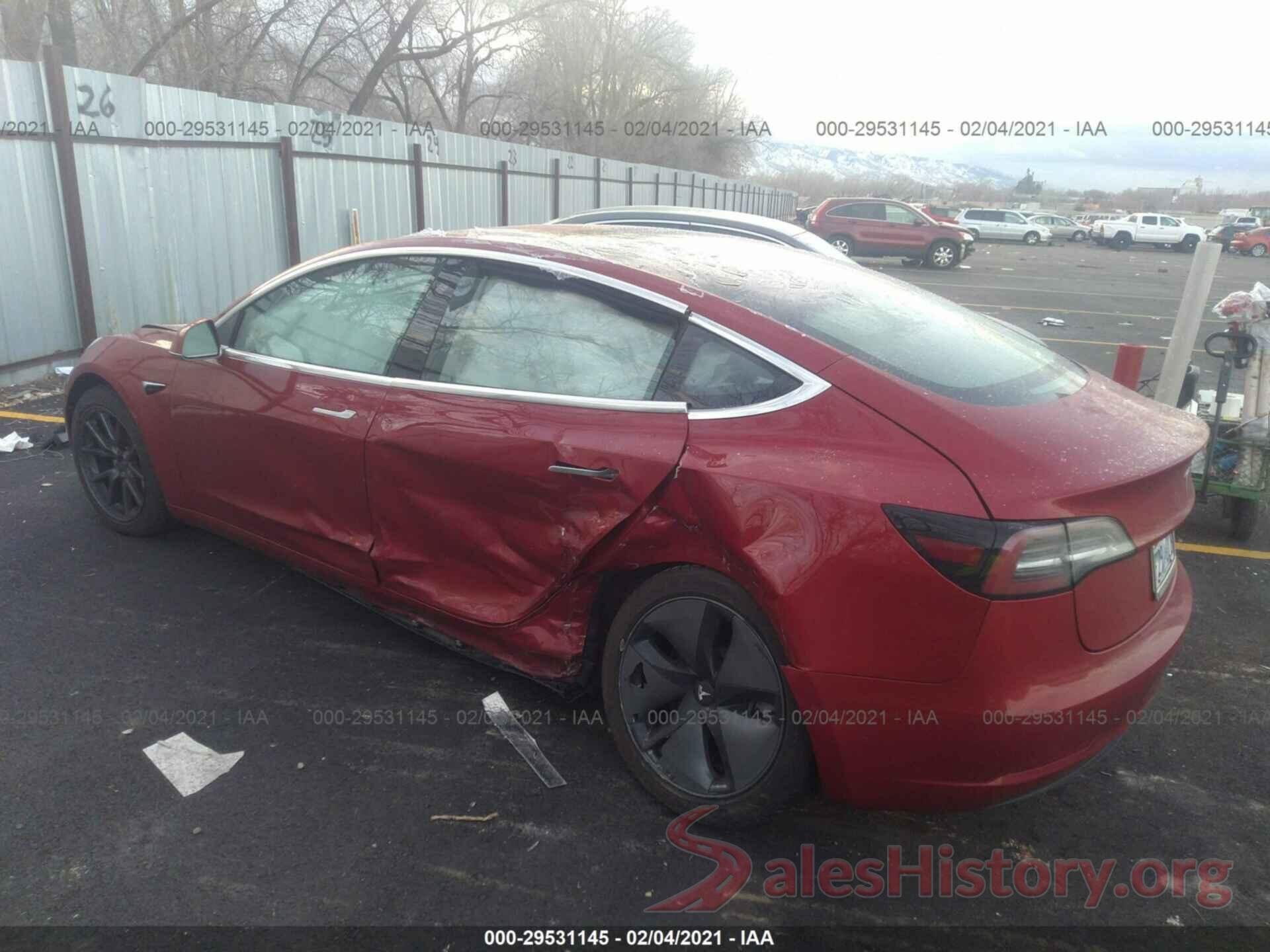 5YJ3E1EB5JF086018 2018 TESLA MODEL 3