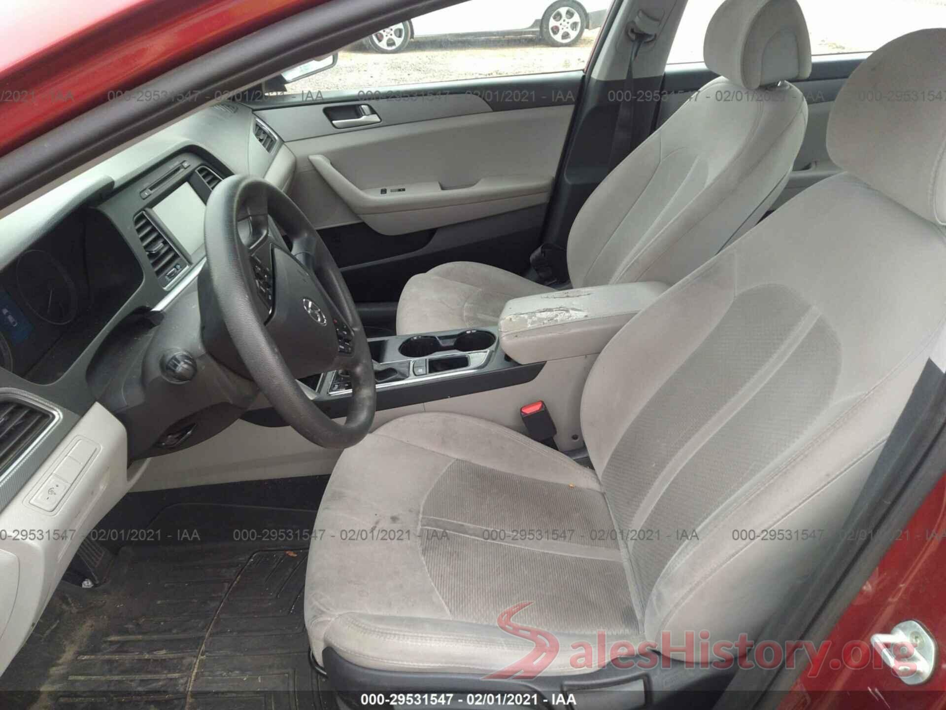 5NPE24AF1GH345805 2016 HYUNDAI SONATA