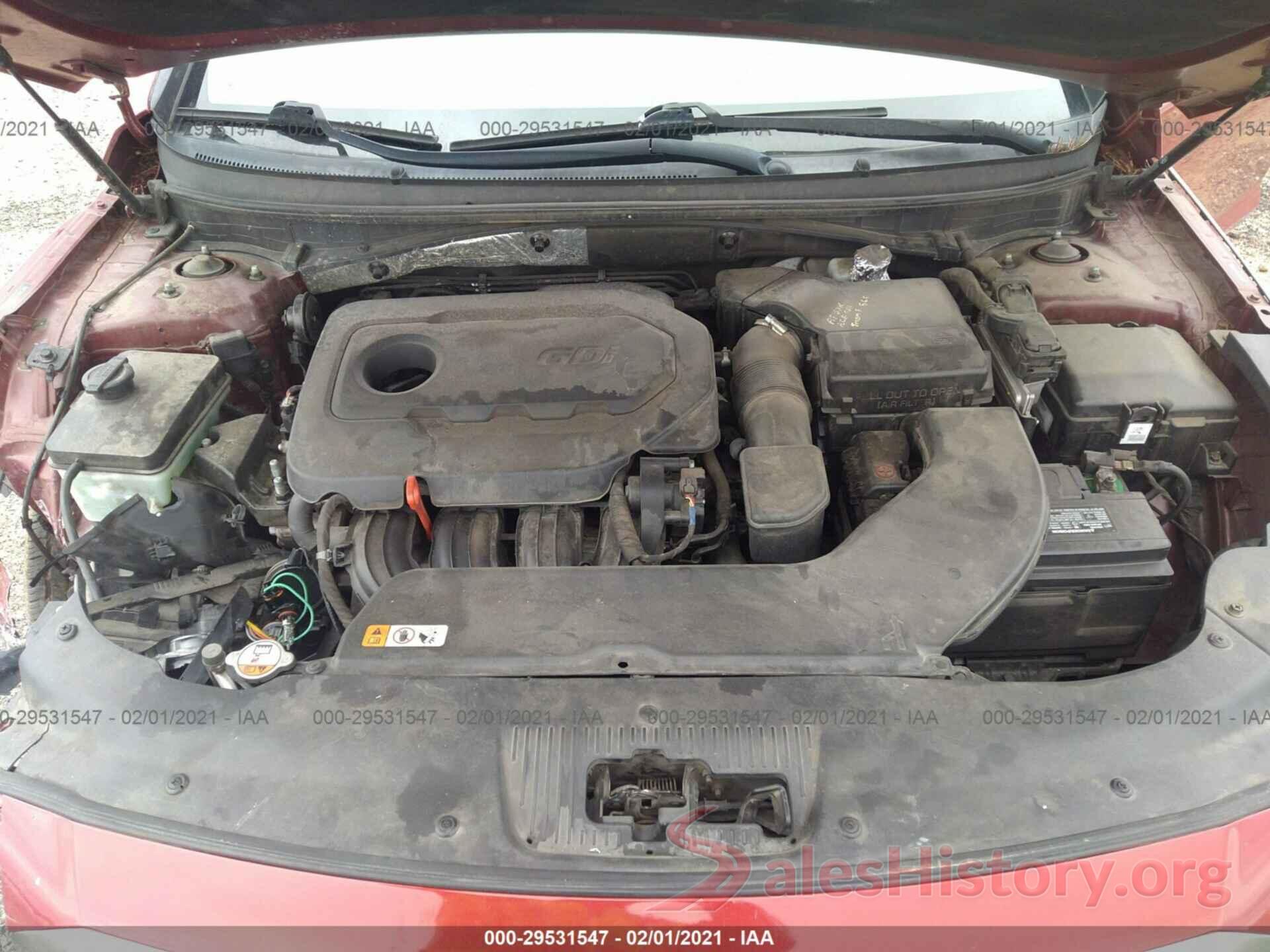 5NPE24AF1GH345805 2016 HYUNDAI SONATA