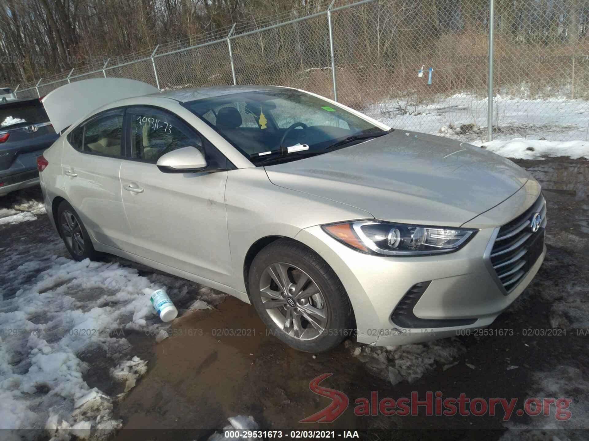 5NPD84LF2JH337016 2018 HYUNDAI ELANTRA