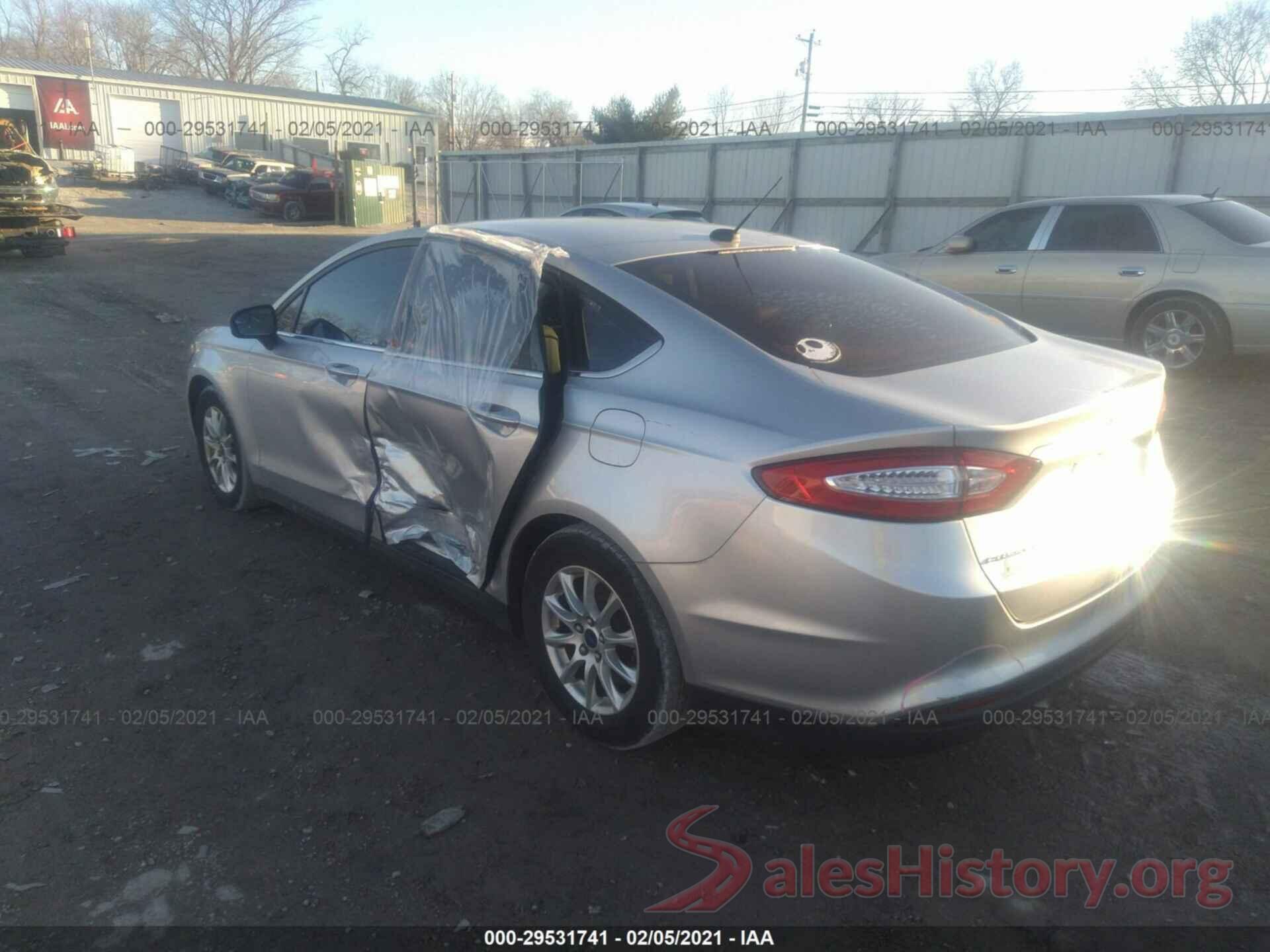 3FA6P0G74GR183606 2016 FORD FUSION