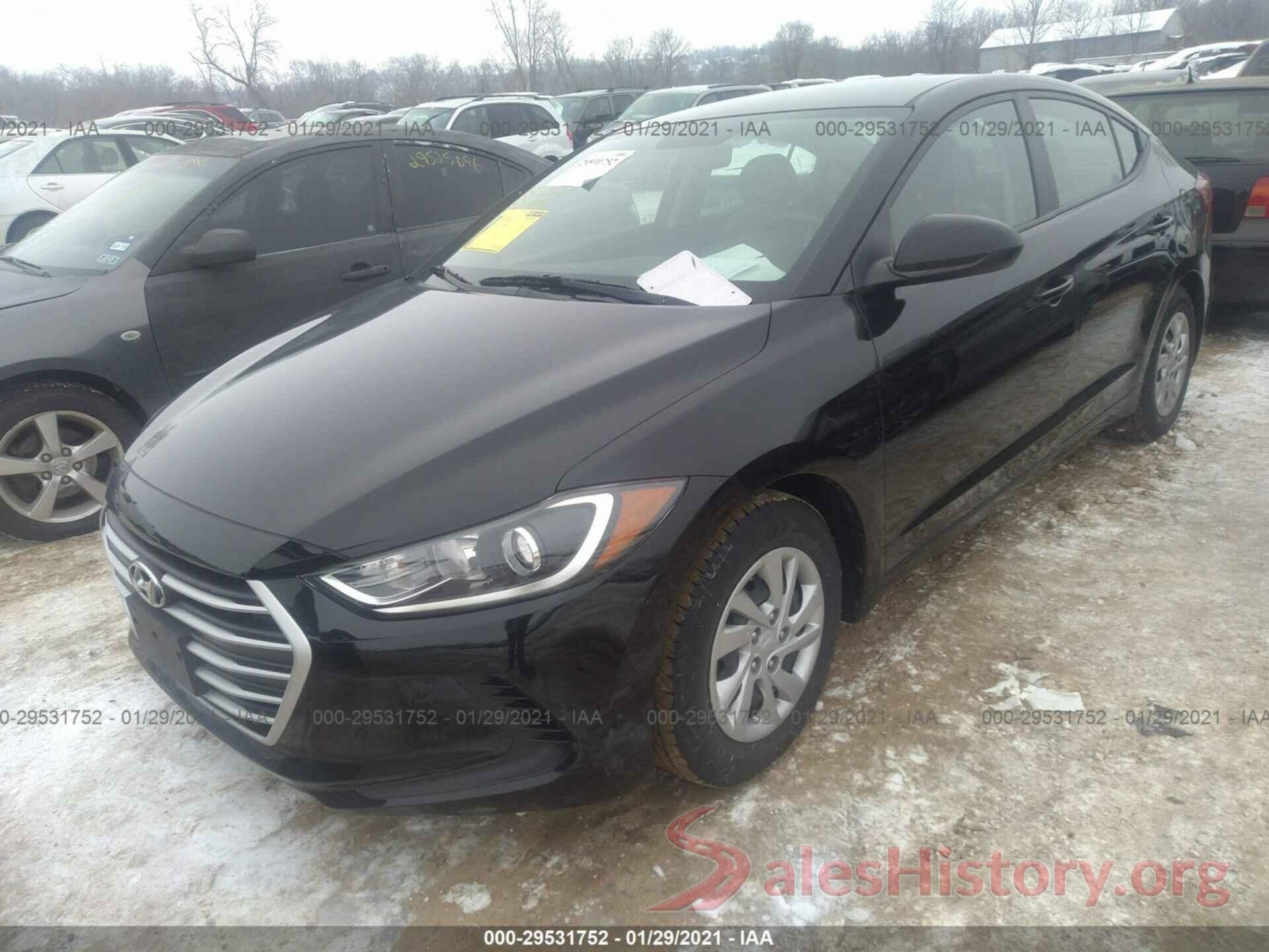 KMHD74LF4HU424799 2017 HYUNDAI ELANTRA