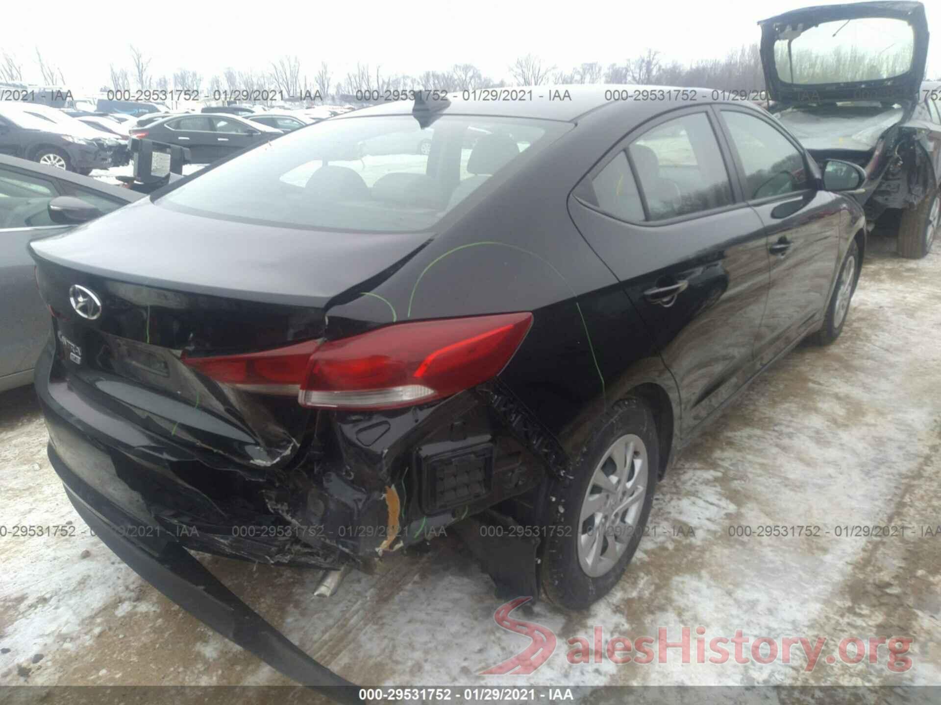 KMHD74LF4HU424799 2017 HYUNDAI ELANTRA