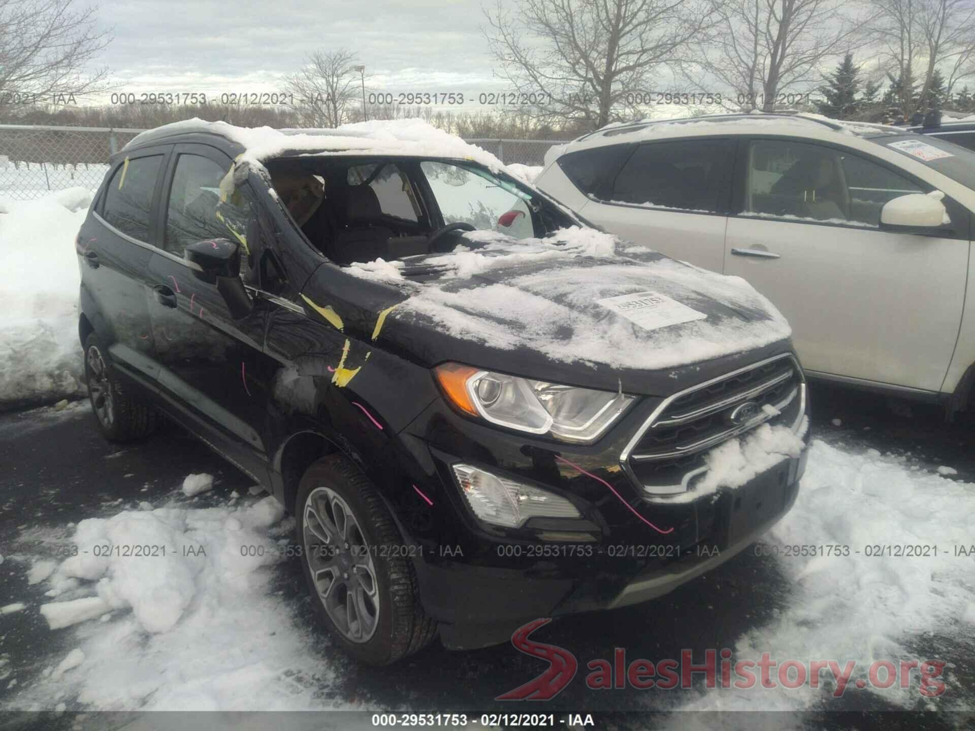 MAJ6S3KL6KC303286 2019 FORD ECOSPORT