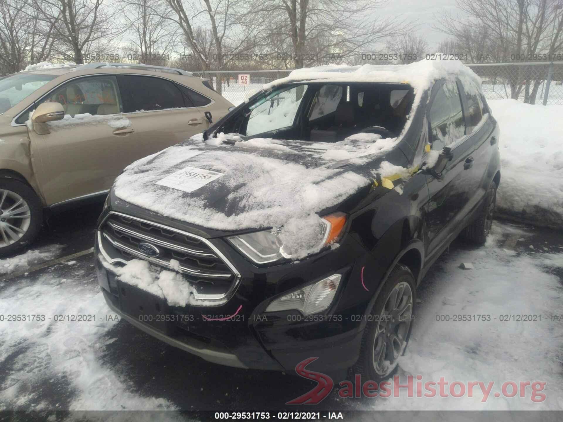 MAJ6S3KL6KC303286 2019 FORD ECOSPORT