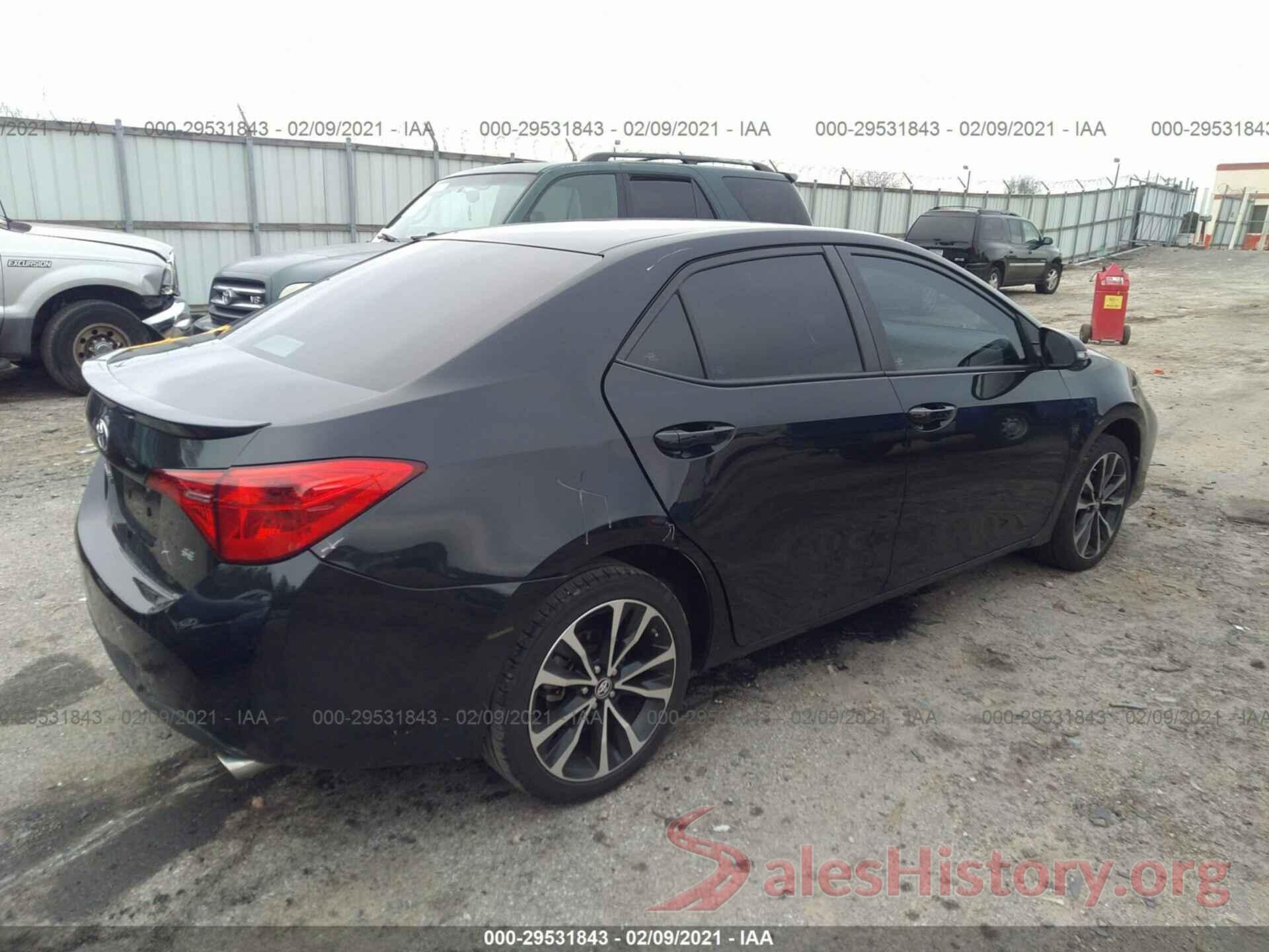 5YFBURHE3HP607318 2017 TOYOTA COROLLA