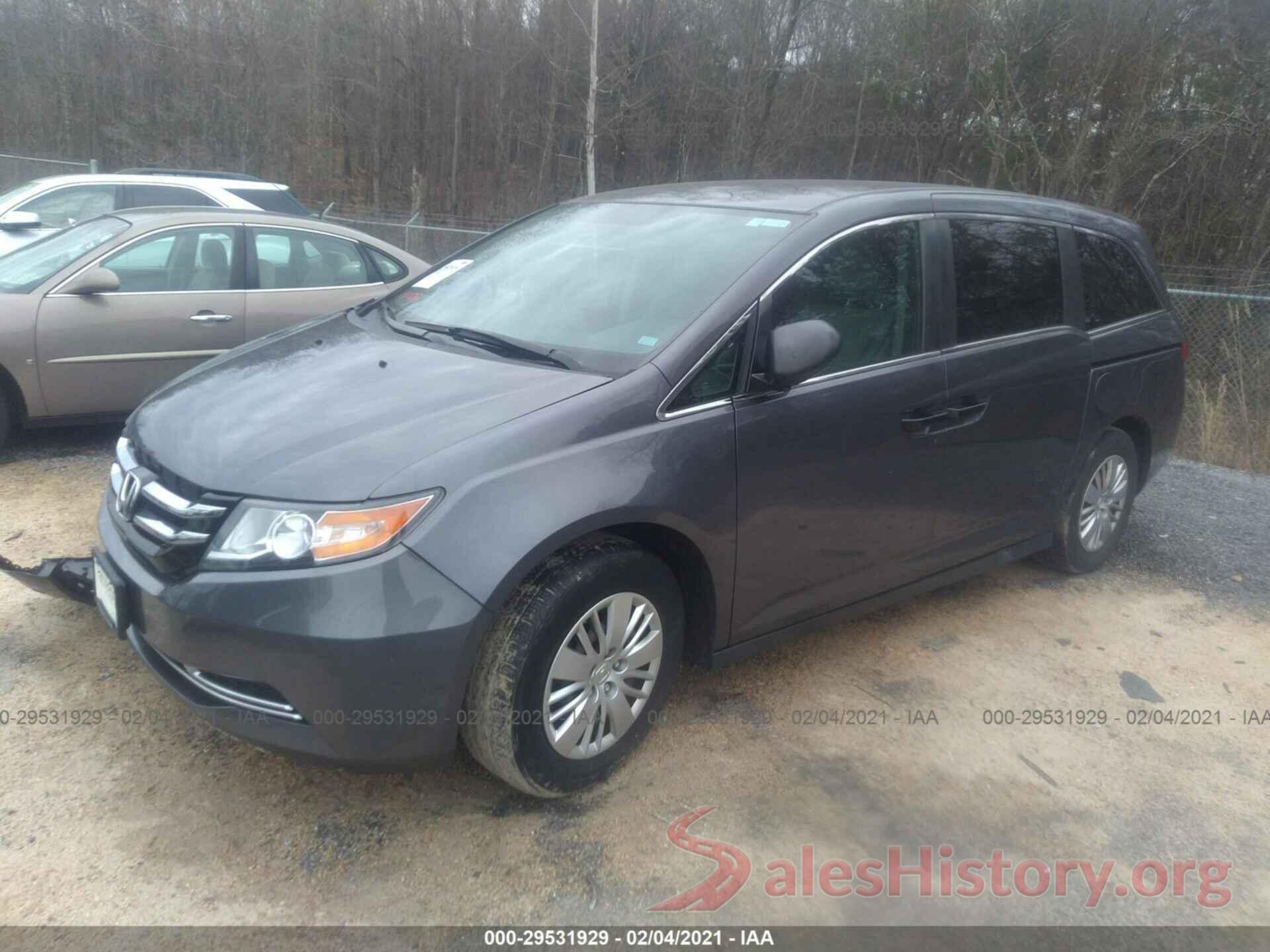 5FNRL5H26GB095550 2016 HONDA ODYSSEY