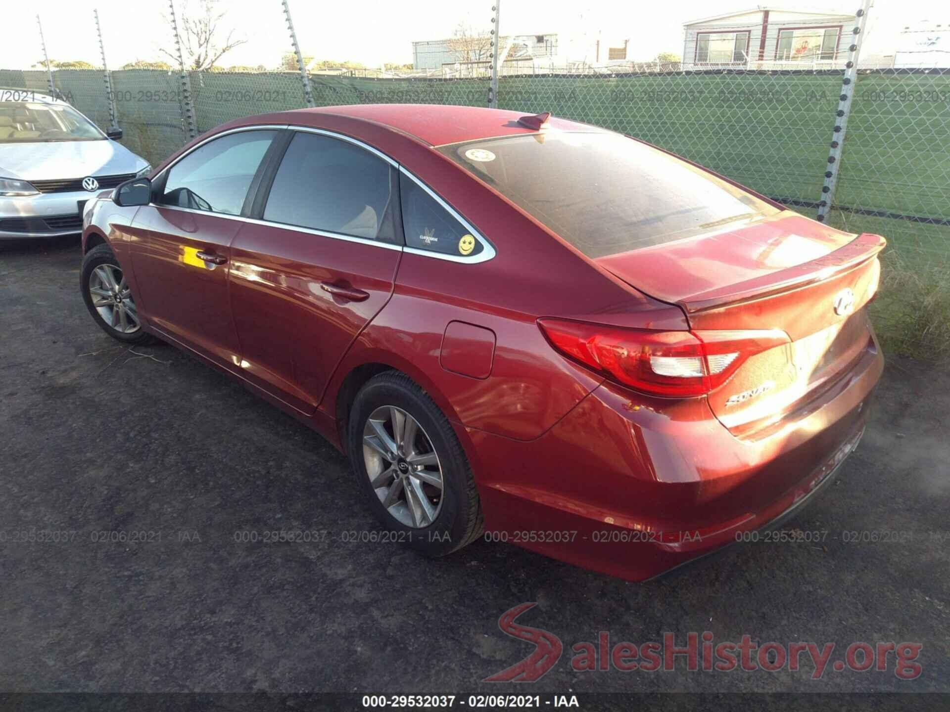 5NPE24AF5GH323306 2016 HYUNDAI SONATA