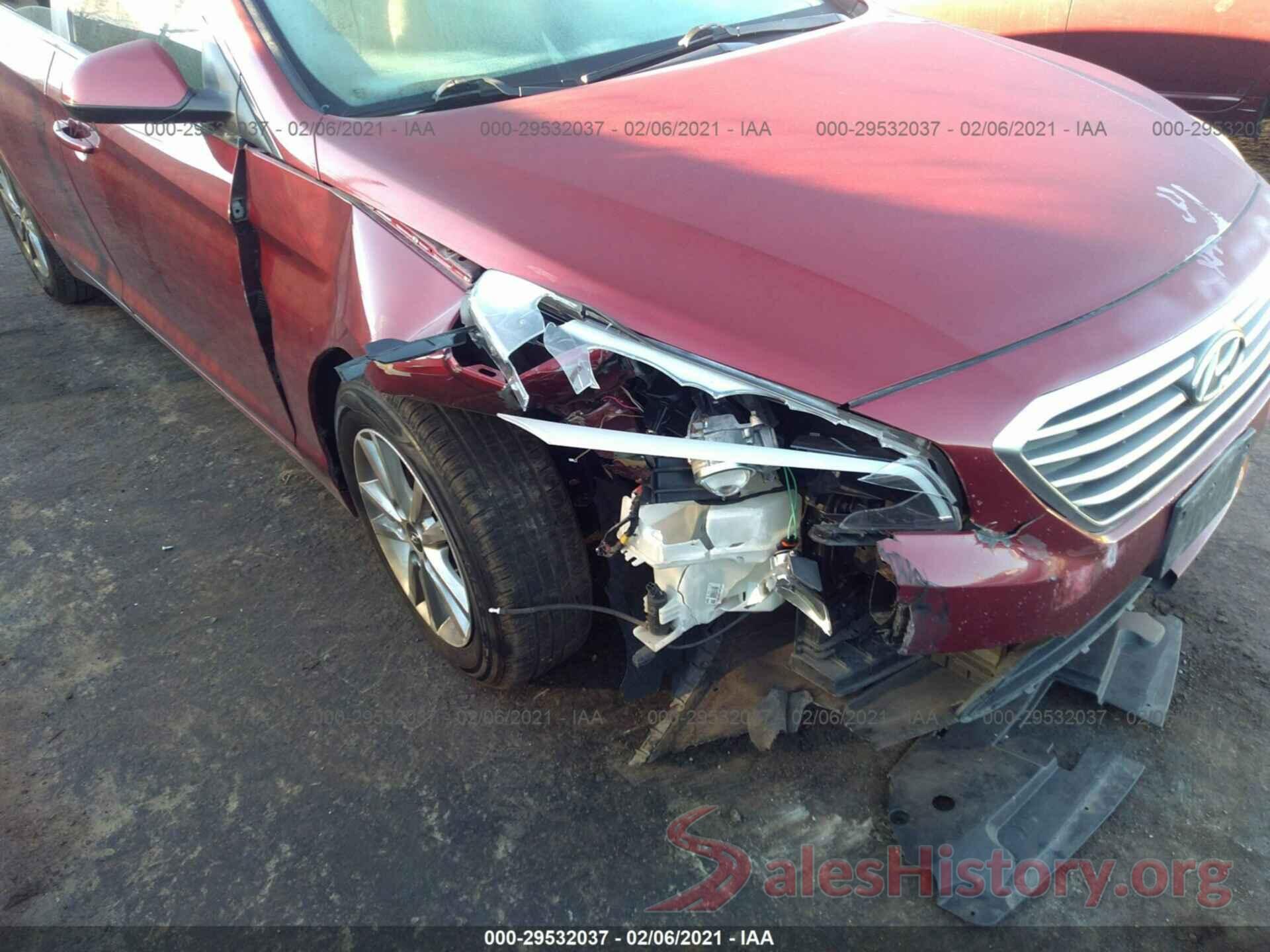 5NPE24AF5GH323306 2016 HYUNDAI SONATA