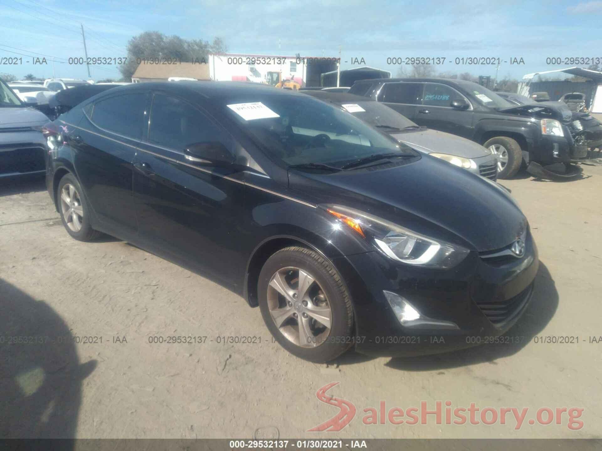 5NPDH4AE2GH724071 2016 HYUNDAI ELANTRA