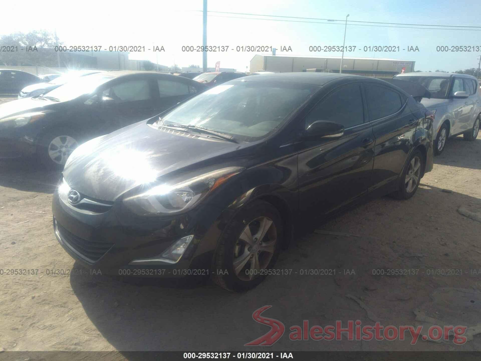 5NPDH4AE2GH724071 2016 HYUNDAI ELANTRA