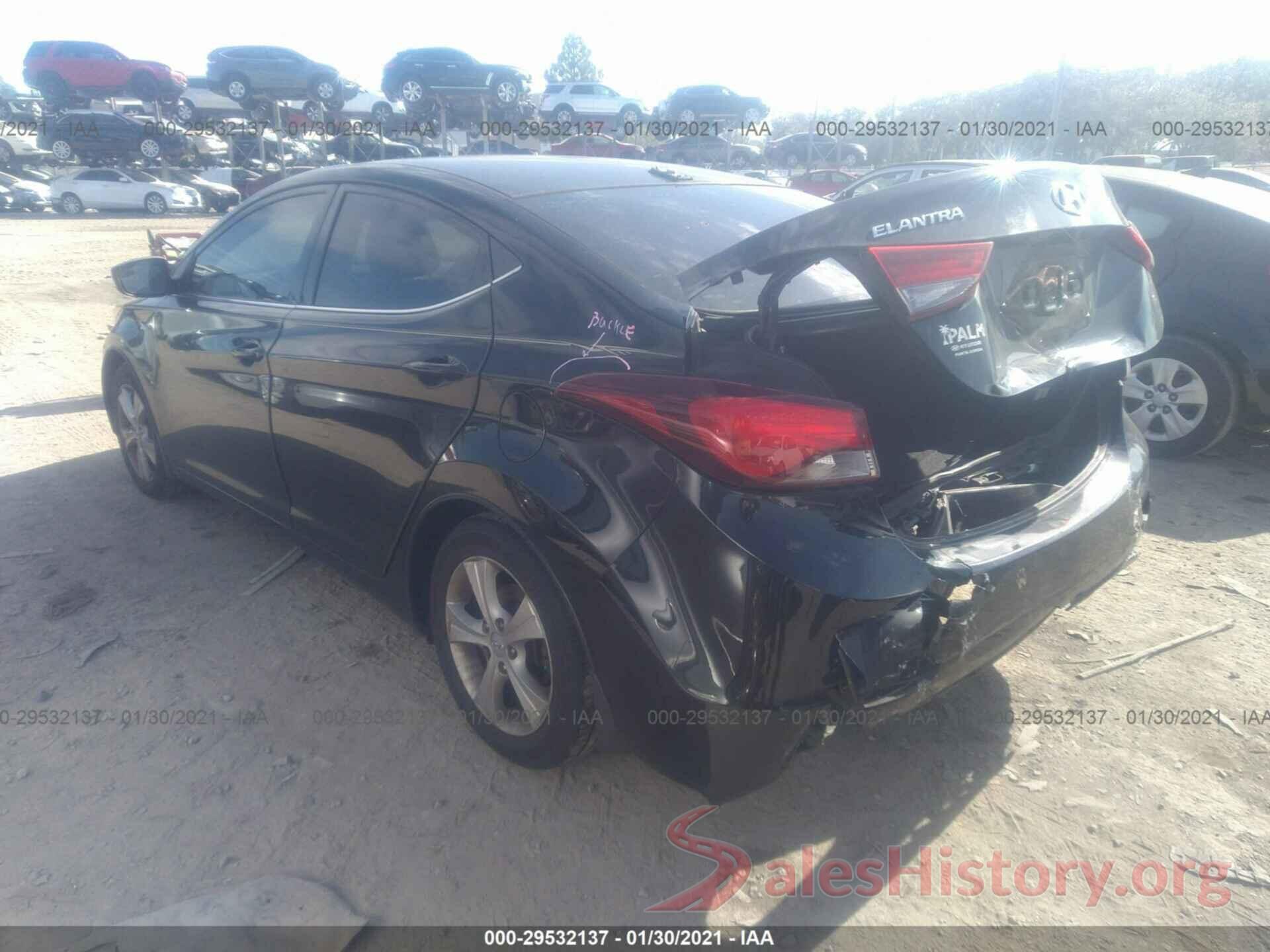 5NPDH4AE2GH724071 2016 HYUNDAI ELANTRA