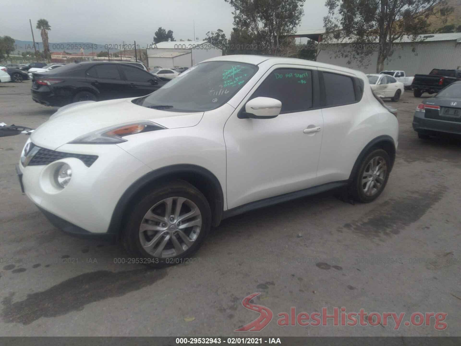 JN8AF5MR8GT605888 2016 NISSAN JUKE