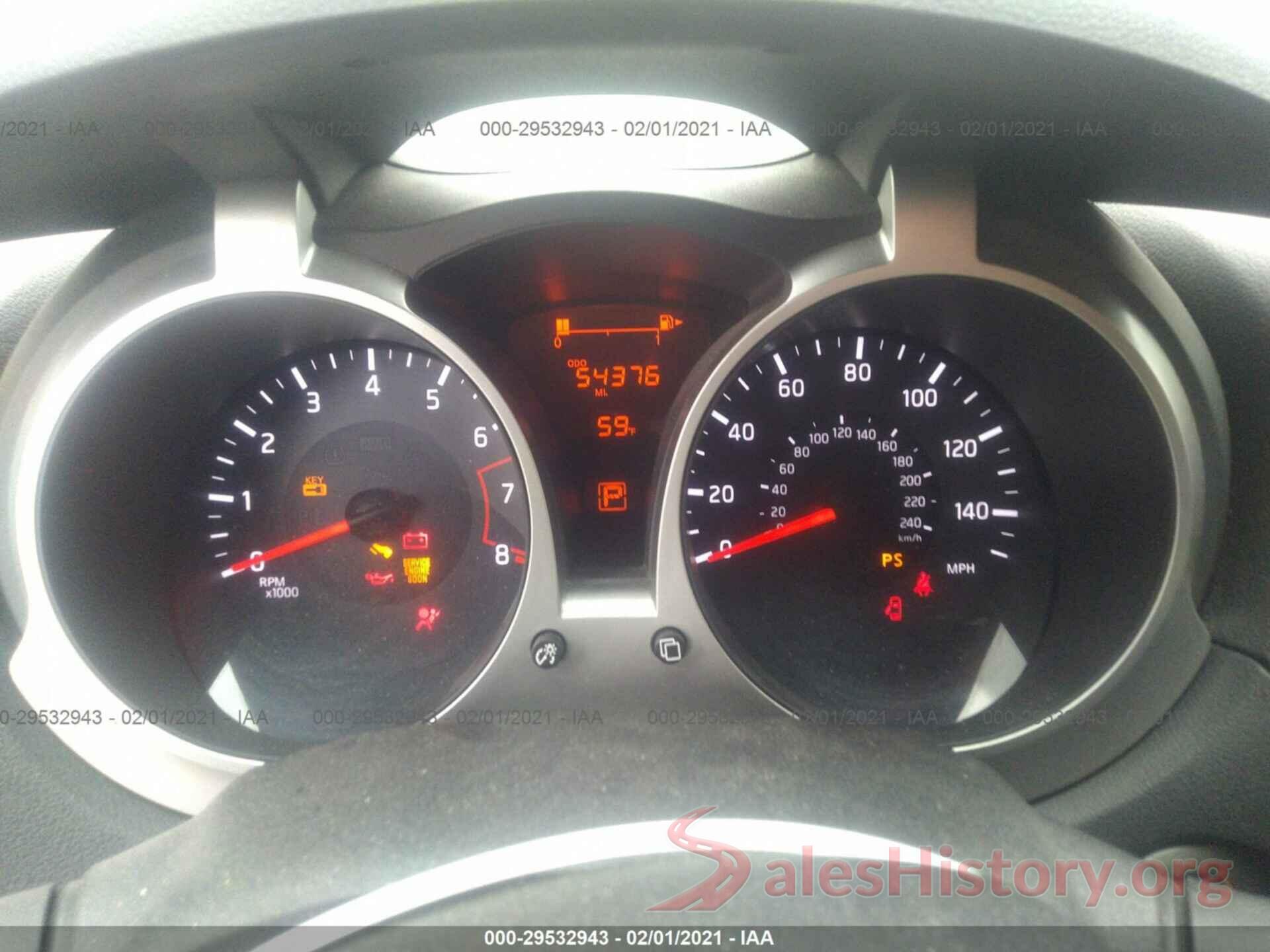 JN8AF5MR8GT605888 2016 NISSAN JUKE