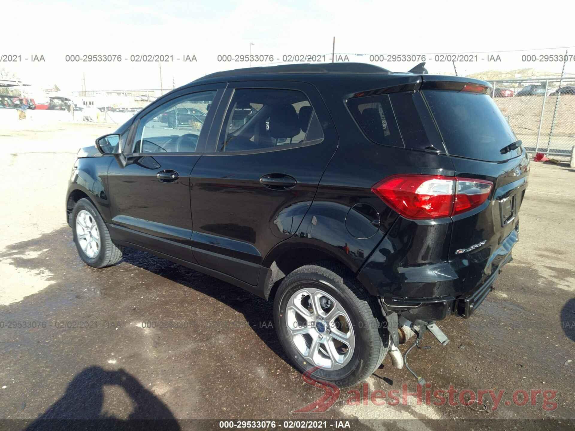 MAJ6S3GL4LC325054 2020 FORD ECOSPORT