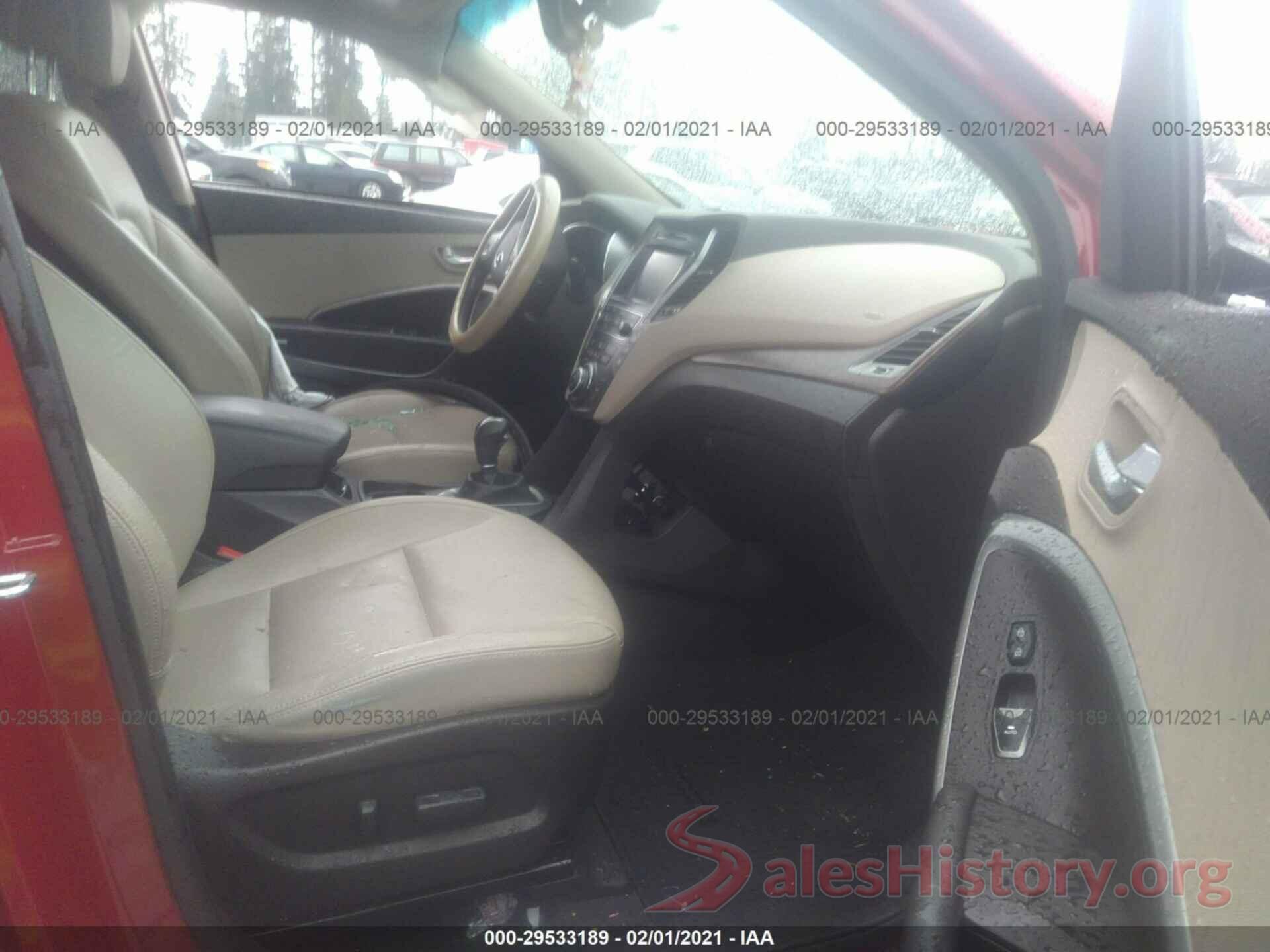 KM8SNDHF0HU253006 2017 HYUNDAI SANTA FE