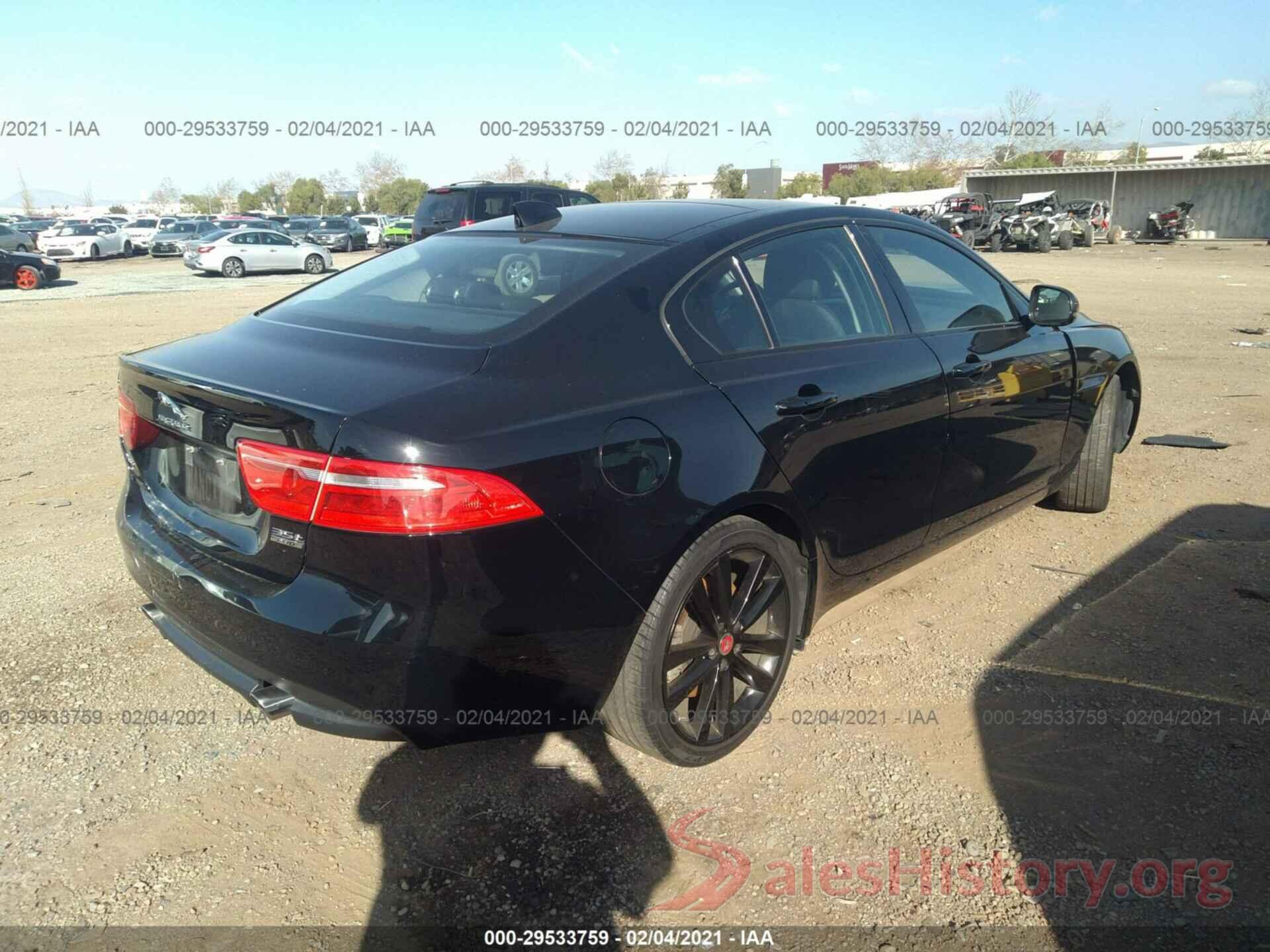 SAJAK4BV0HA976172 2017 JAGUAR XE