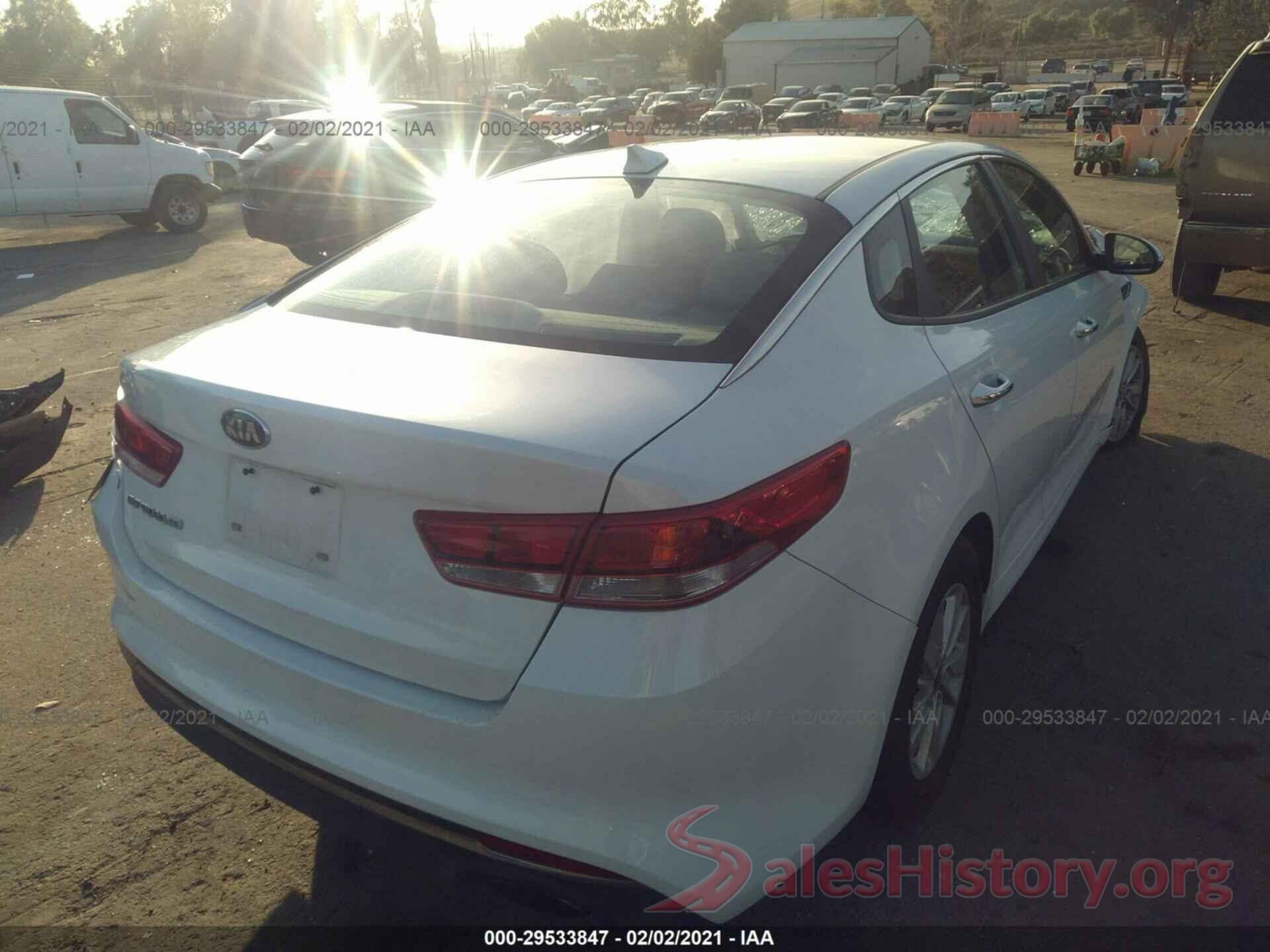 5XXGT4L31GG049476 2016 KIA OPTIMA