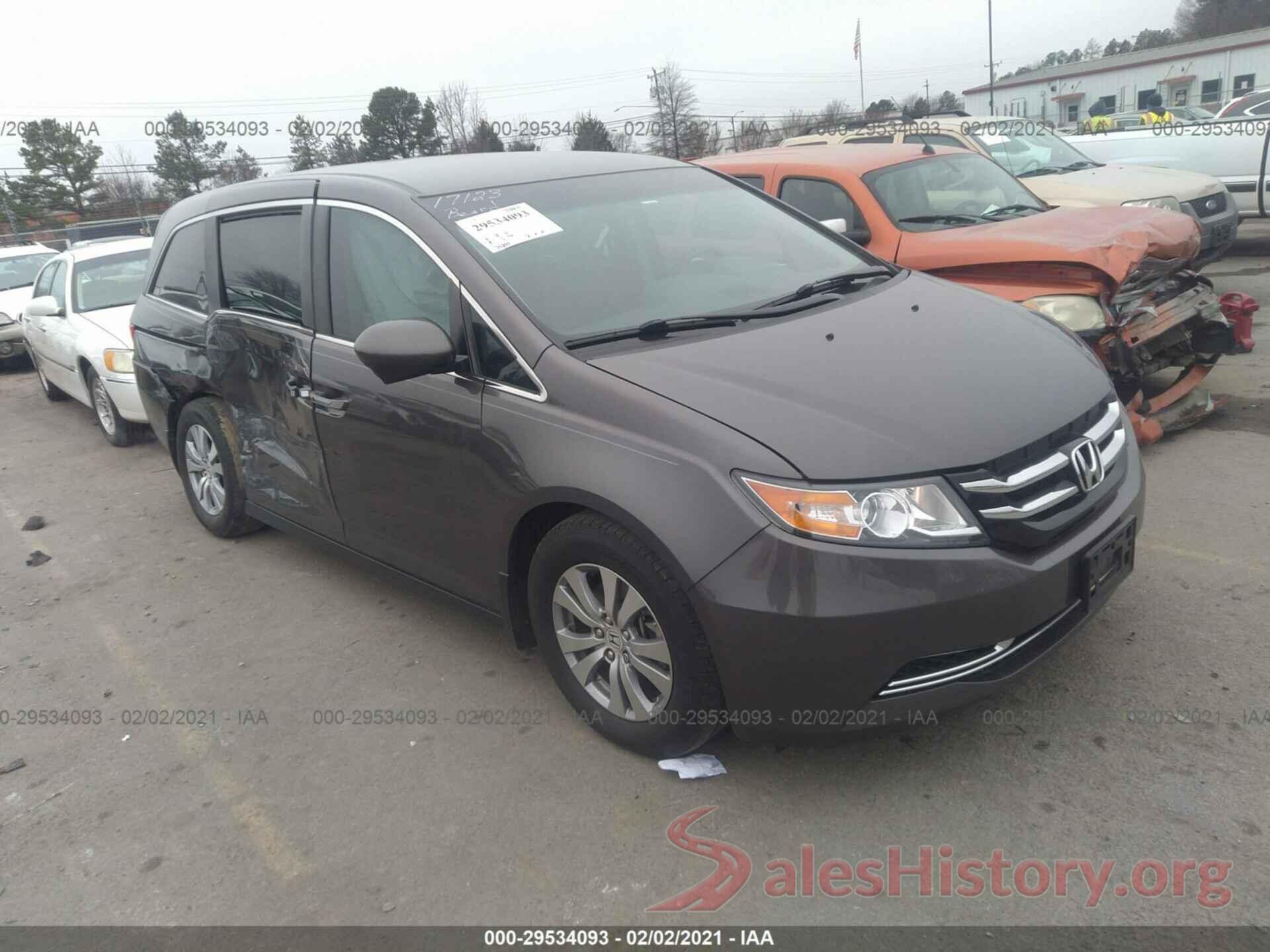 5FNRL5H35GB030312 2016 HONDA ODYSSEY