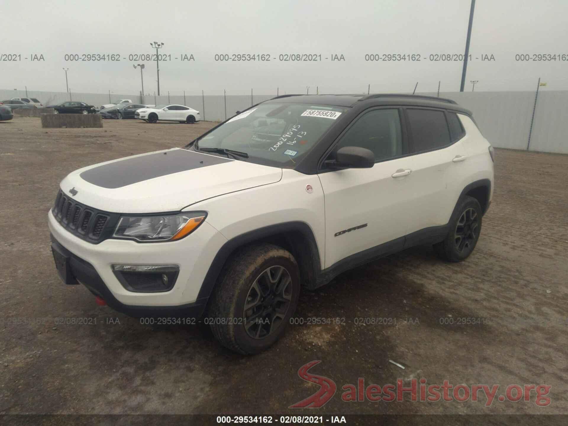 3C4NJDDB1KT671348 2019 JEEP COMPASS