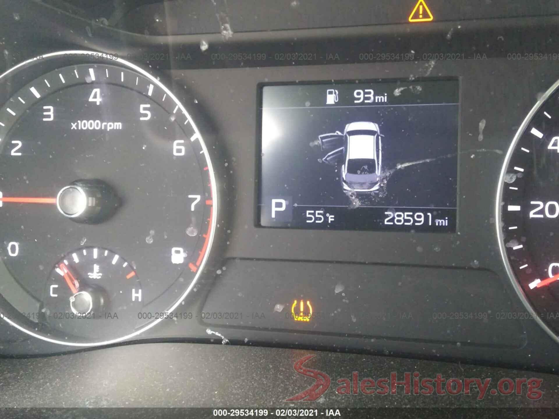 3KPF24AD9LE169930 2020 KIA FORTE