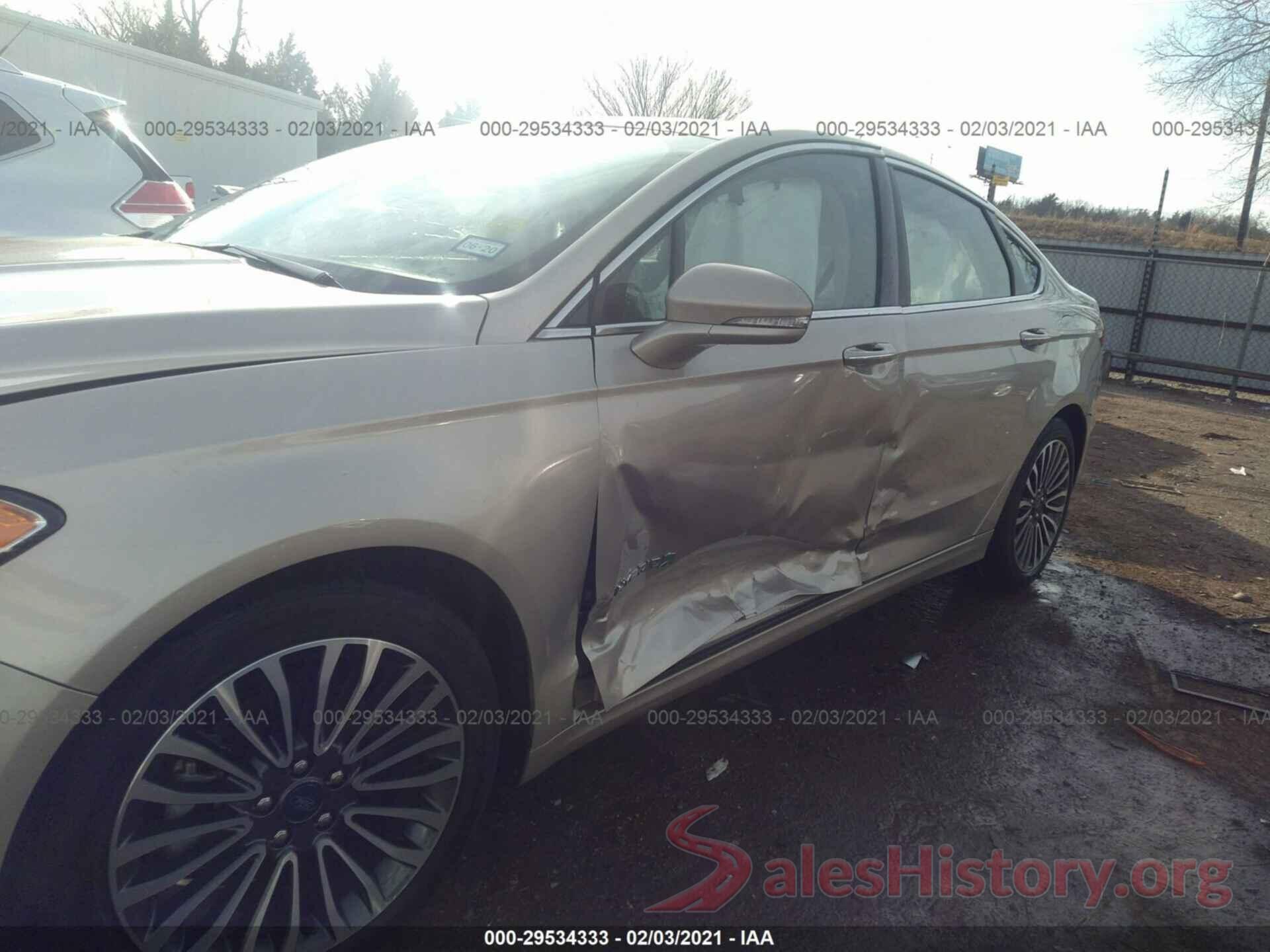 3FA6P0RU8JR243350 2018 FORD FUSION HYBRID