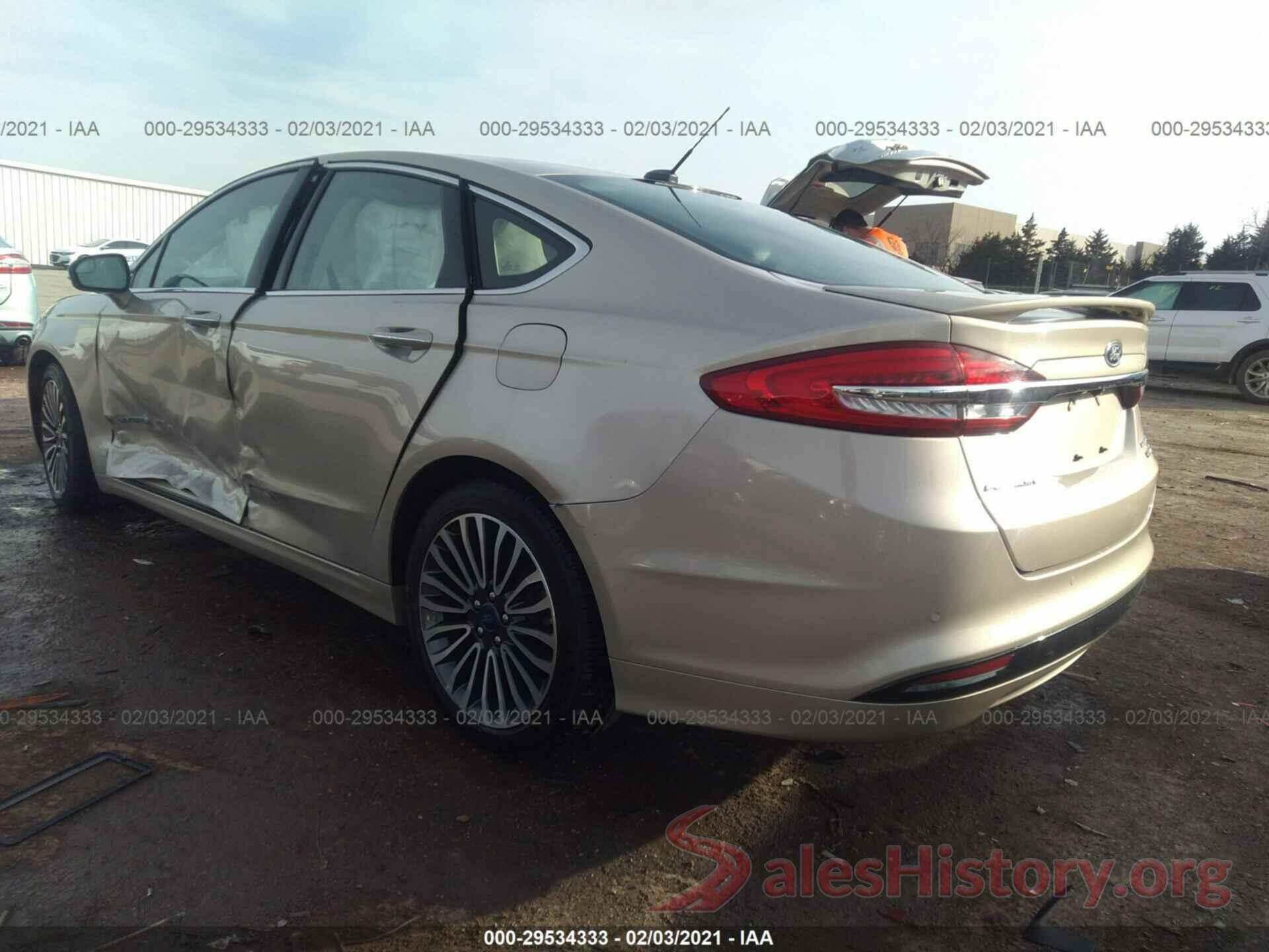 3FA6P0RU8JR243350 2018 FORD FUSION HYBRID